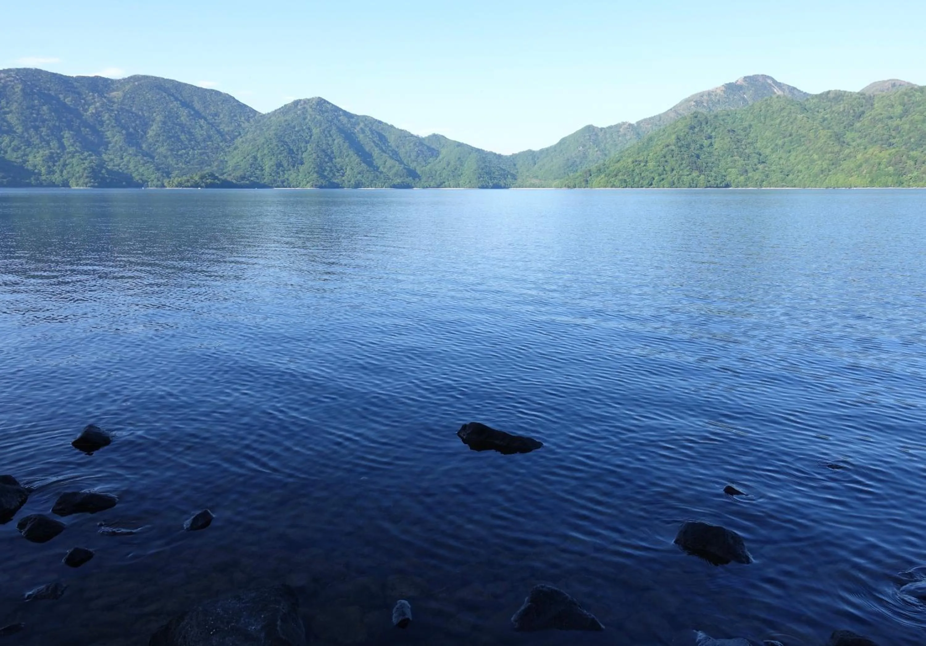 Lake view in Hatago Nagomi