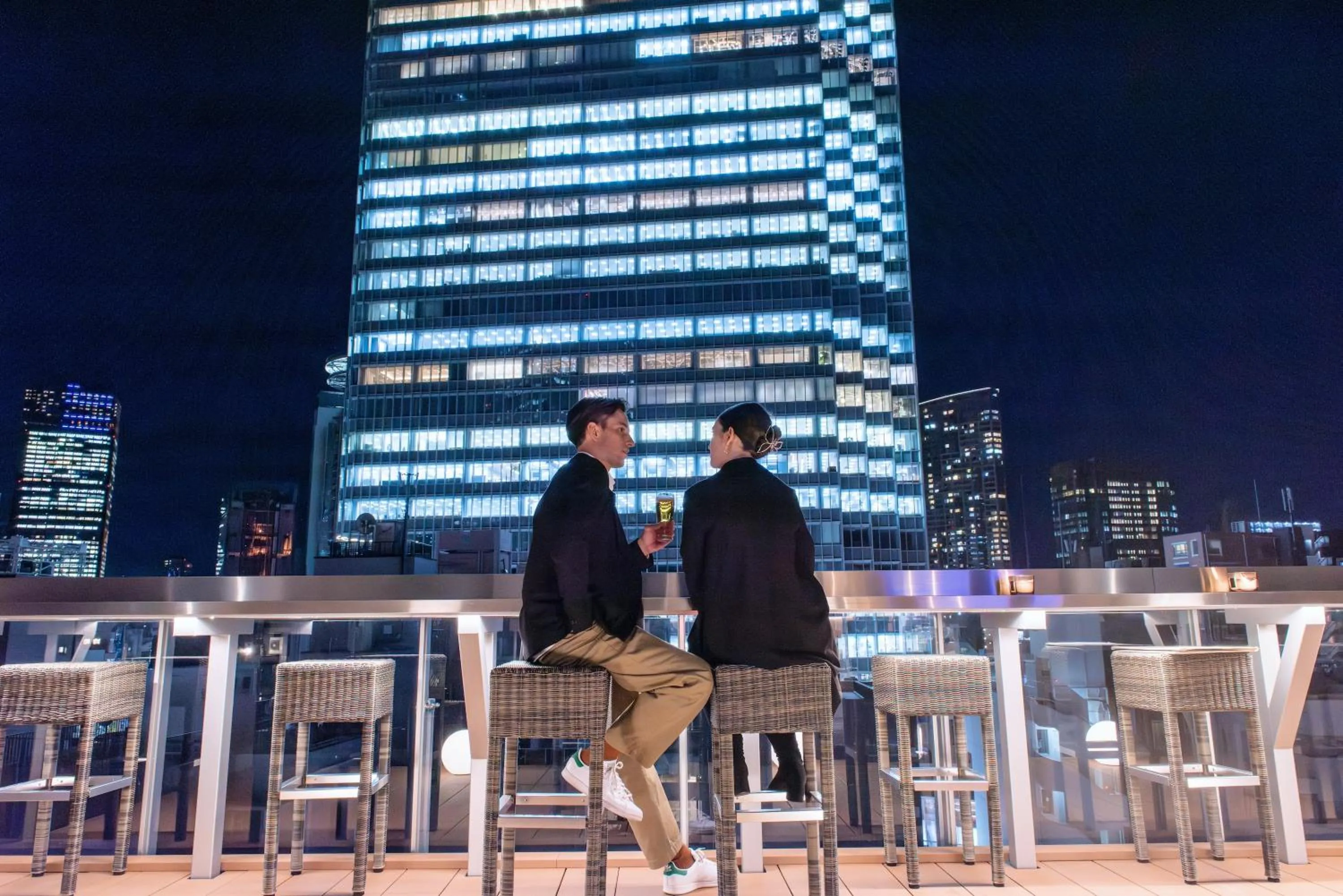 Balcony/Terrace in HOTEL HILLARYS Akasaka