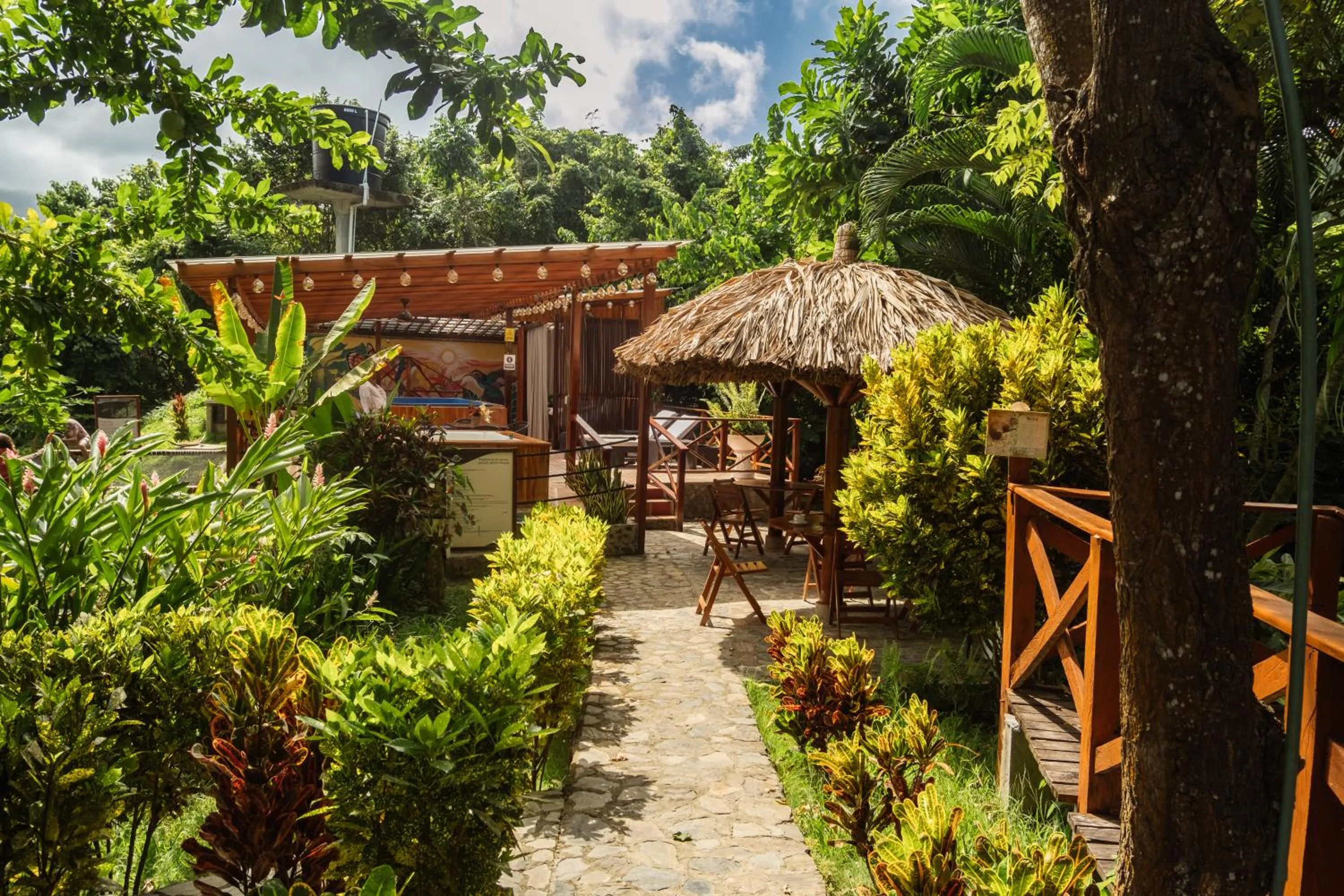 Property building in Ecohotel Yachay Dentro del Parque Tayrona Inside Tayrona Park