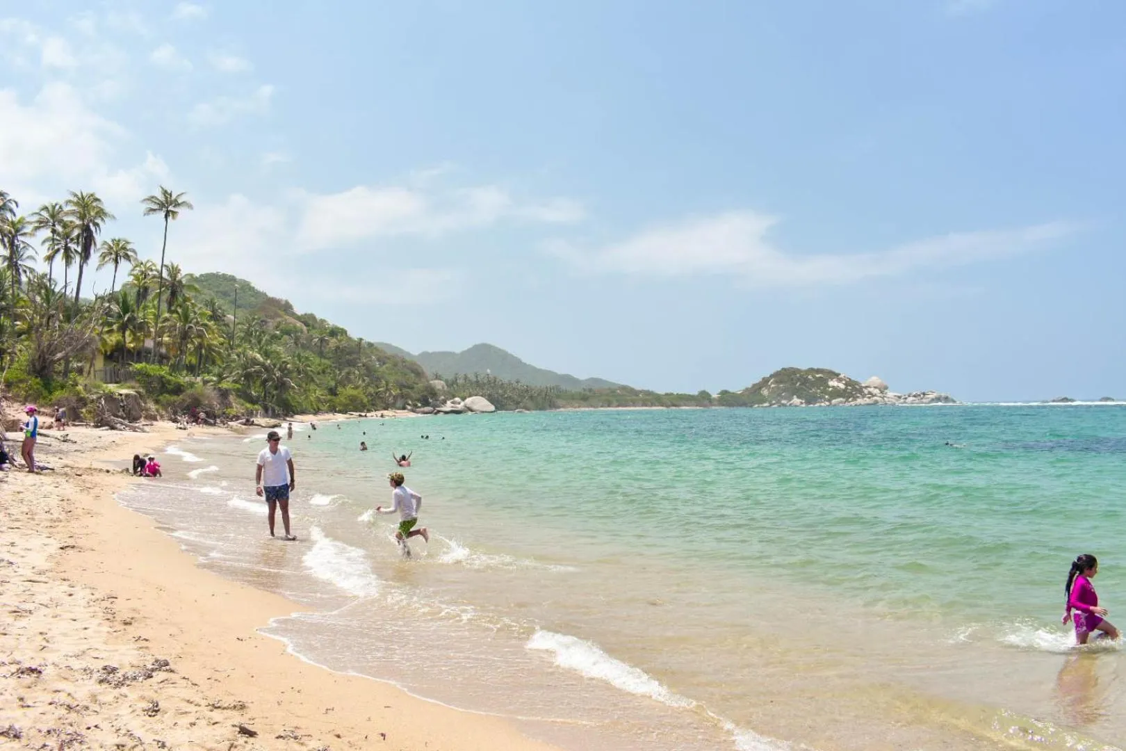 Beach in Ecohotel Yachay Dentro del Parque Tayrona Inside Tayrona Park