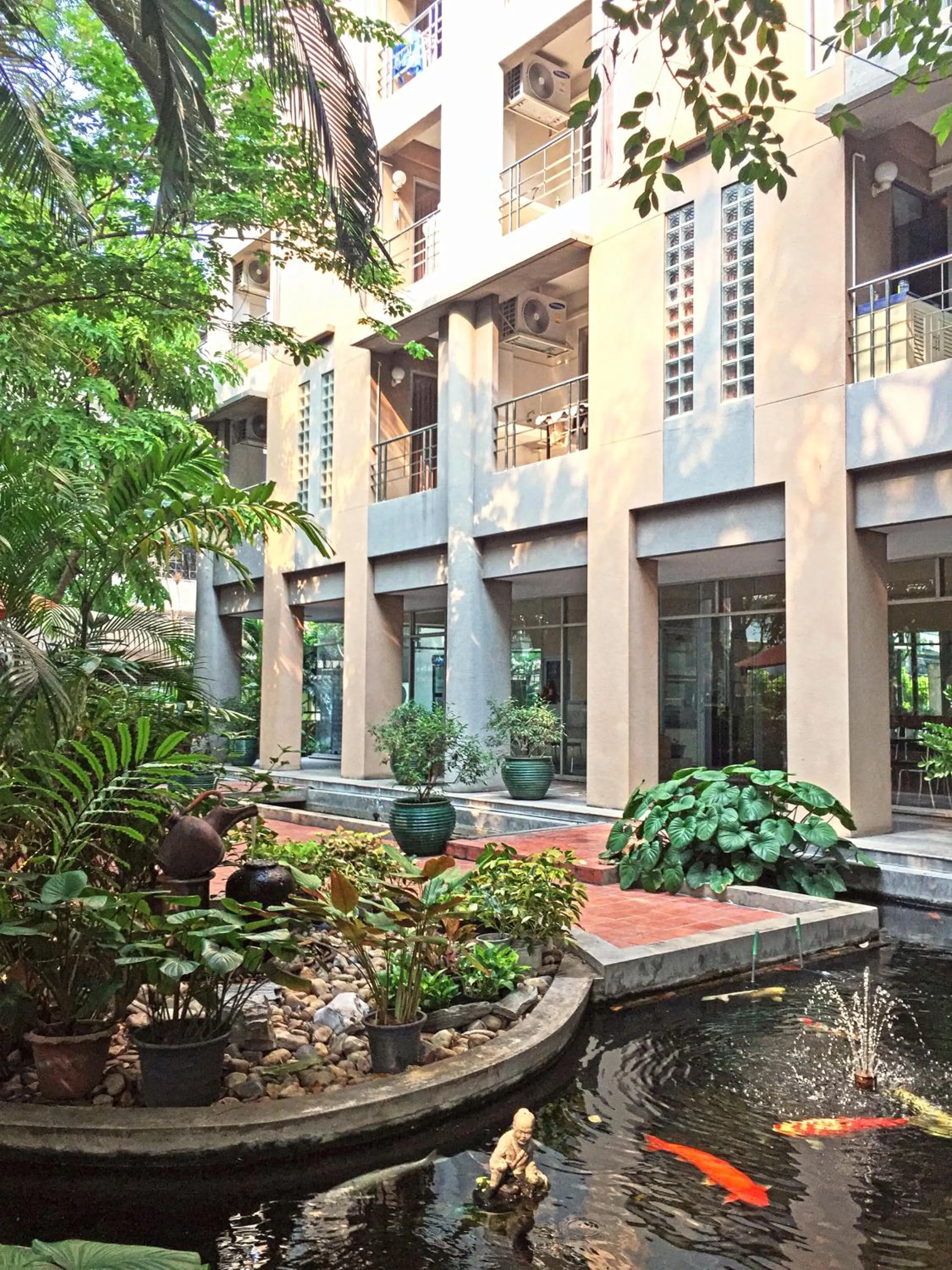 Garden in Rio Monte Residence