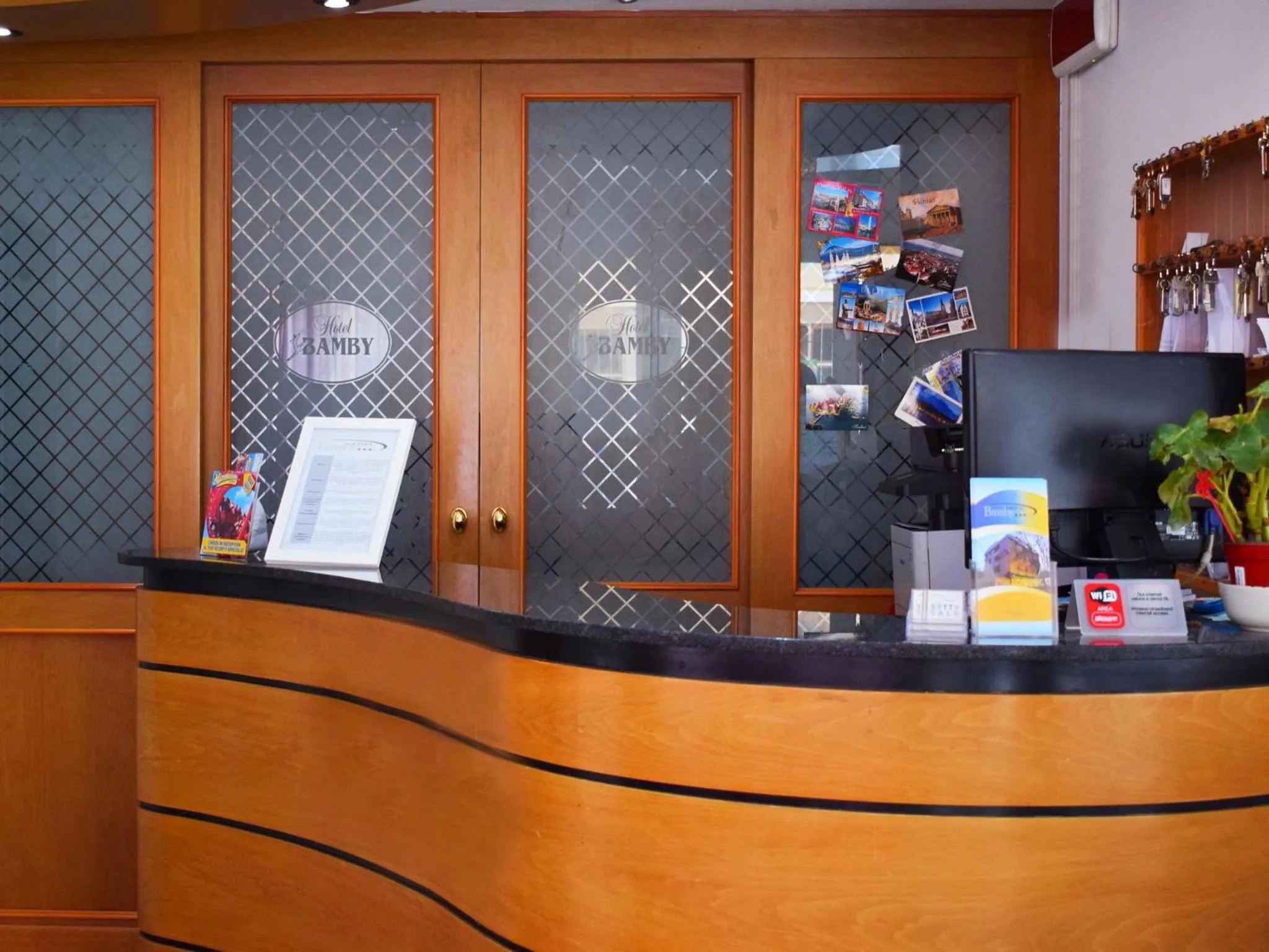 Lobby or reception in Hotel Bamby