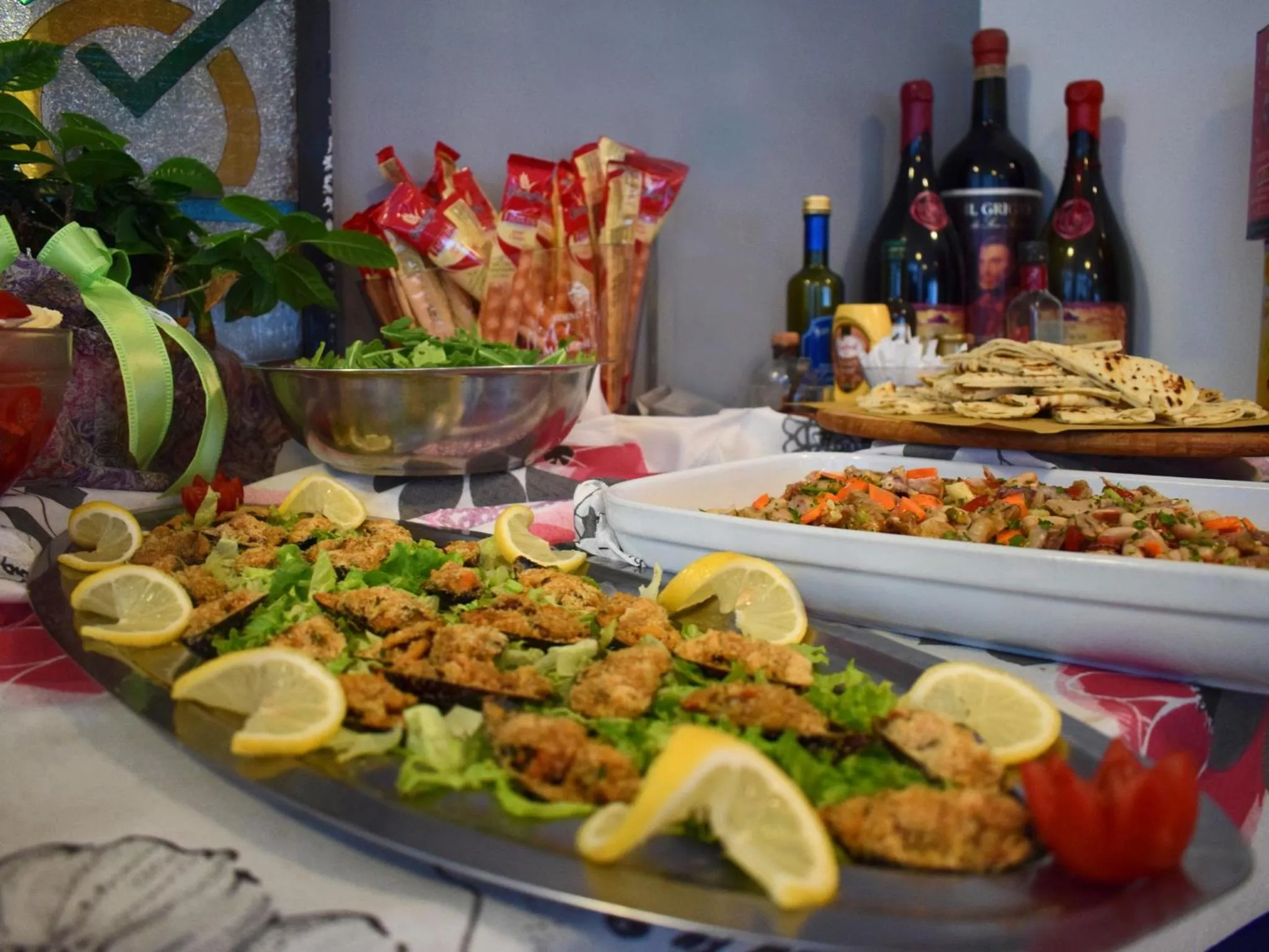 Food and drinks in Hotel Bamby