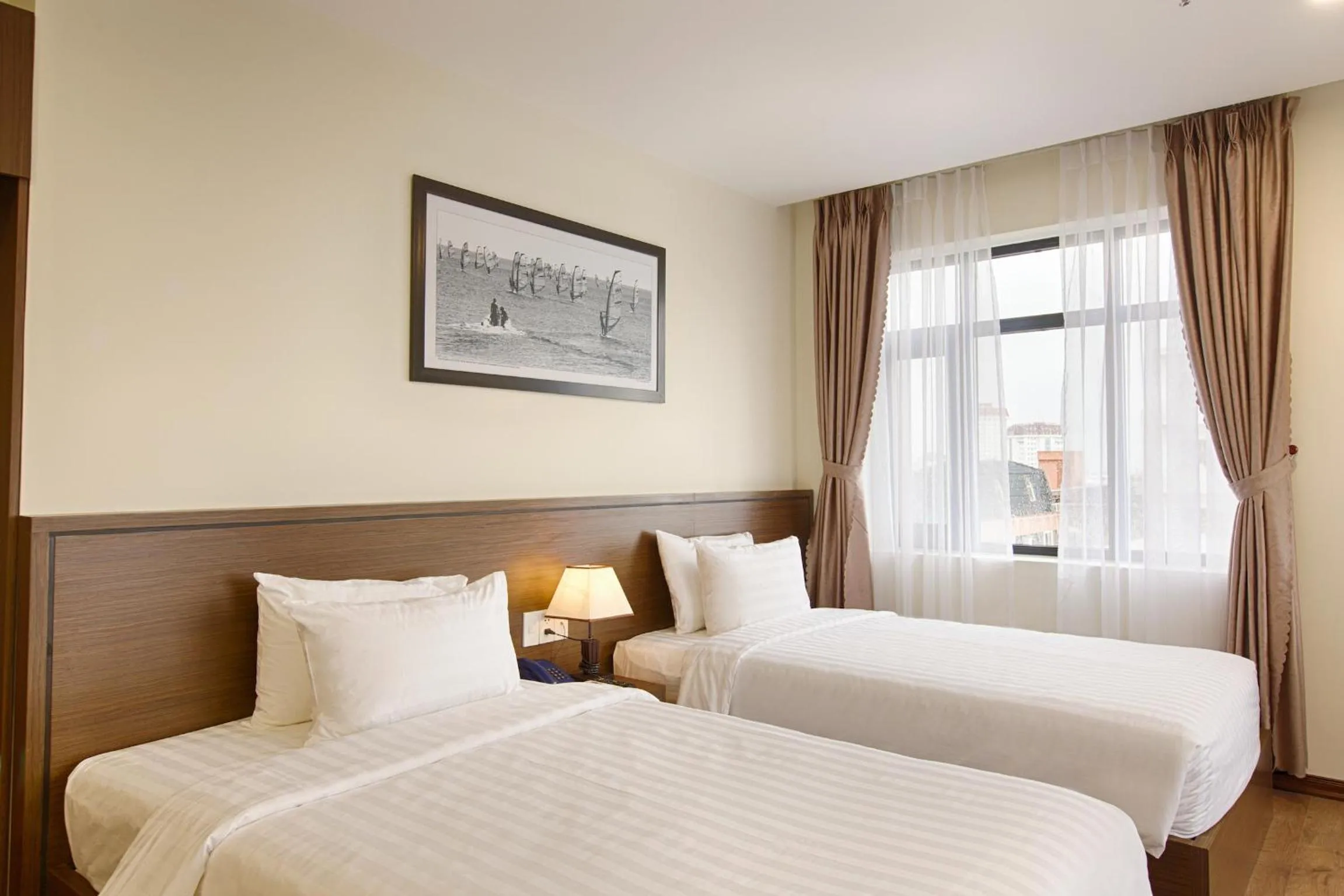 Bed in Central Hotel & Spa Danang