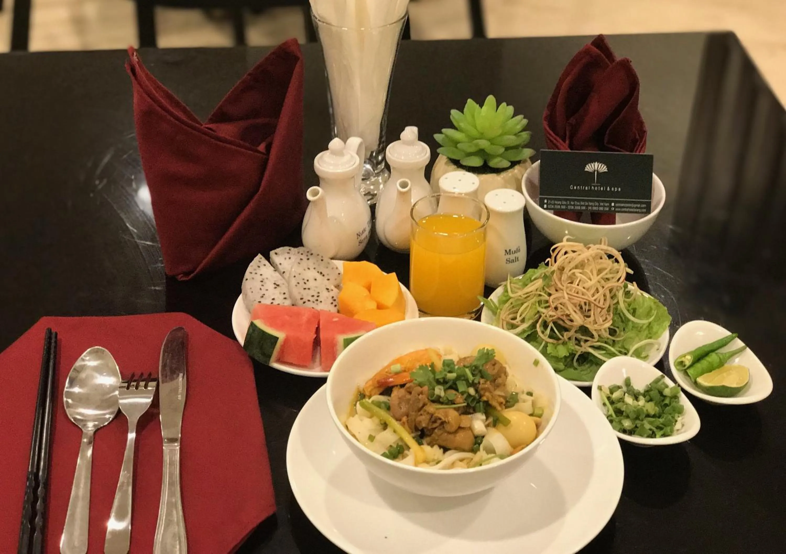 Breakfast in Central Hotel & Spa Danang