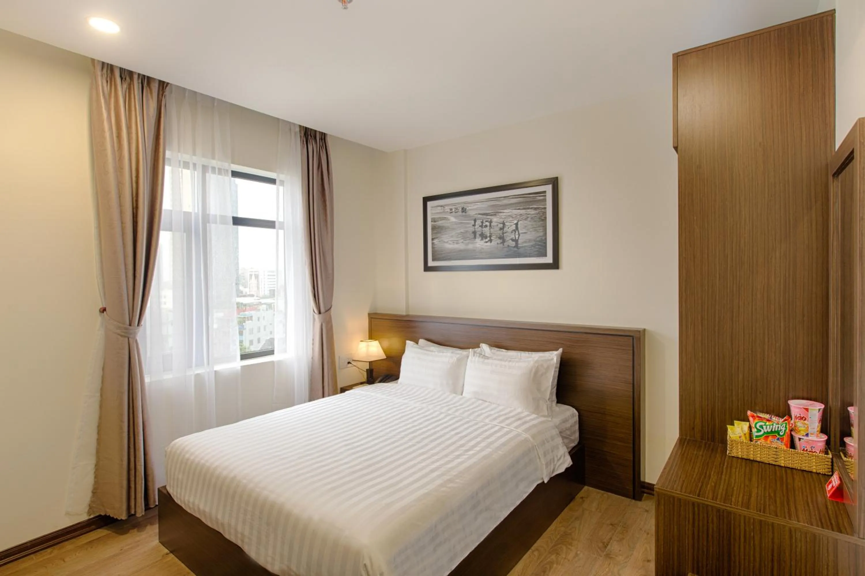 Bed in Central Hotel & Spa Danang