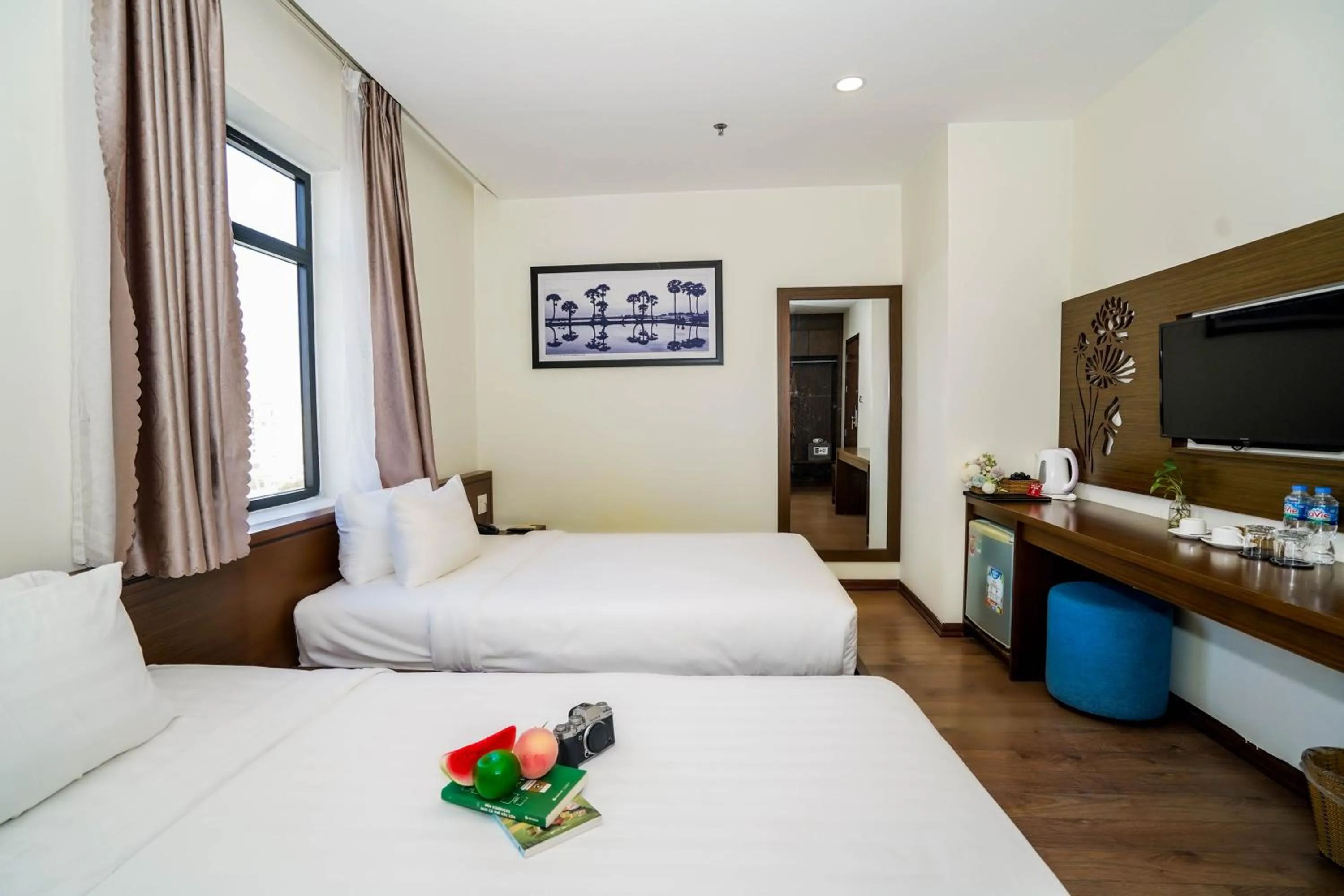 Photo of the whole room, Bed in Central Hotel & Spa Danang