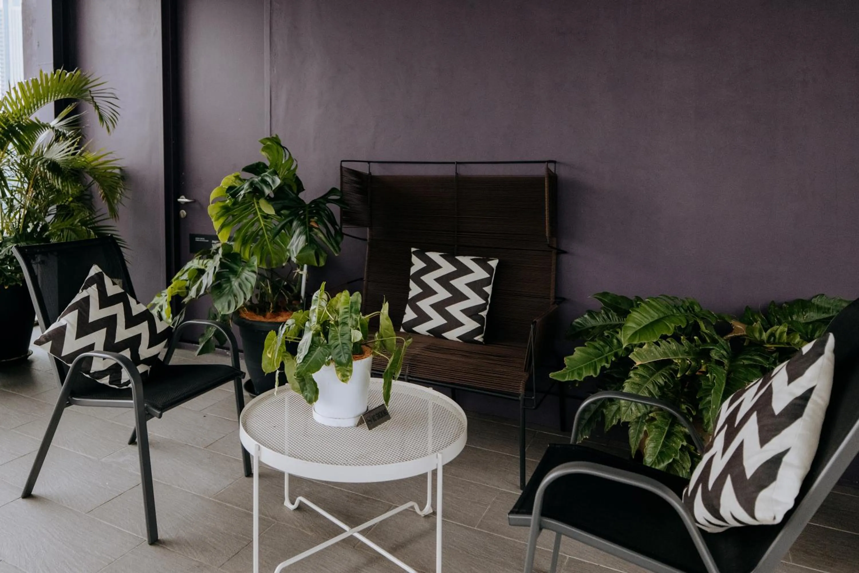 Seating area in MOV Hotel Kuala Lumpur