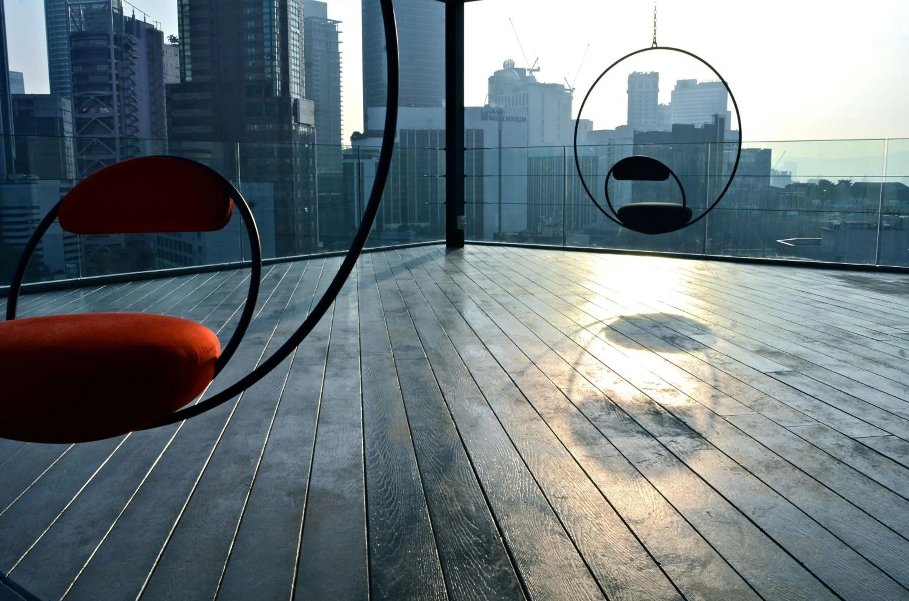 Seating area in MOV Hotel Kuala Lumpur