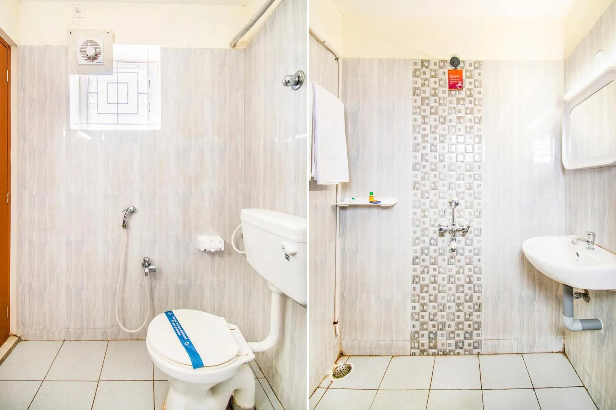 Bathroom in FabHotel Thejas Paaradise - Nr Coimbatore Institute of Technology