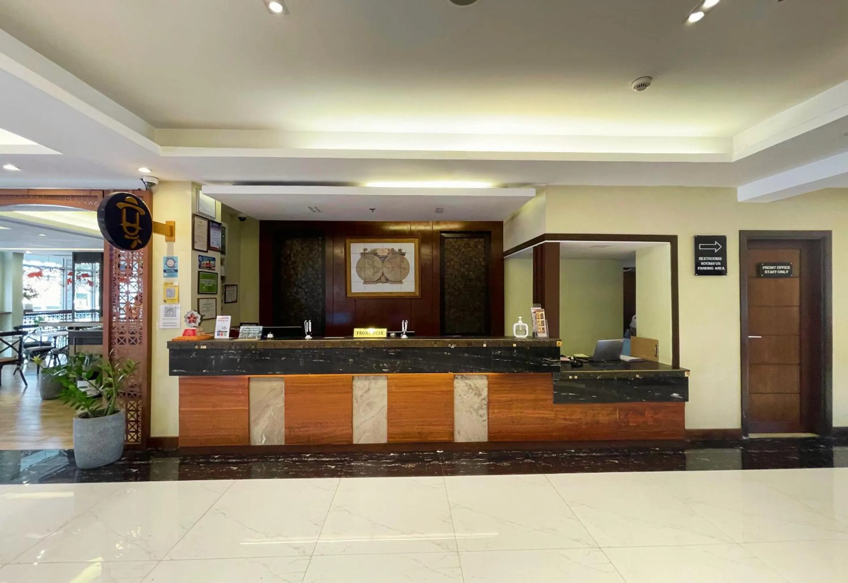 Lobby or reception in Bendix Hotel San Fernando powered by Cocotel