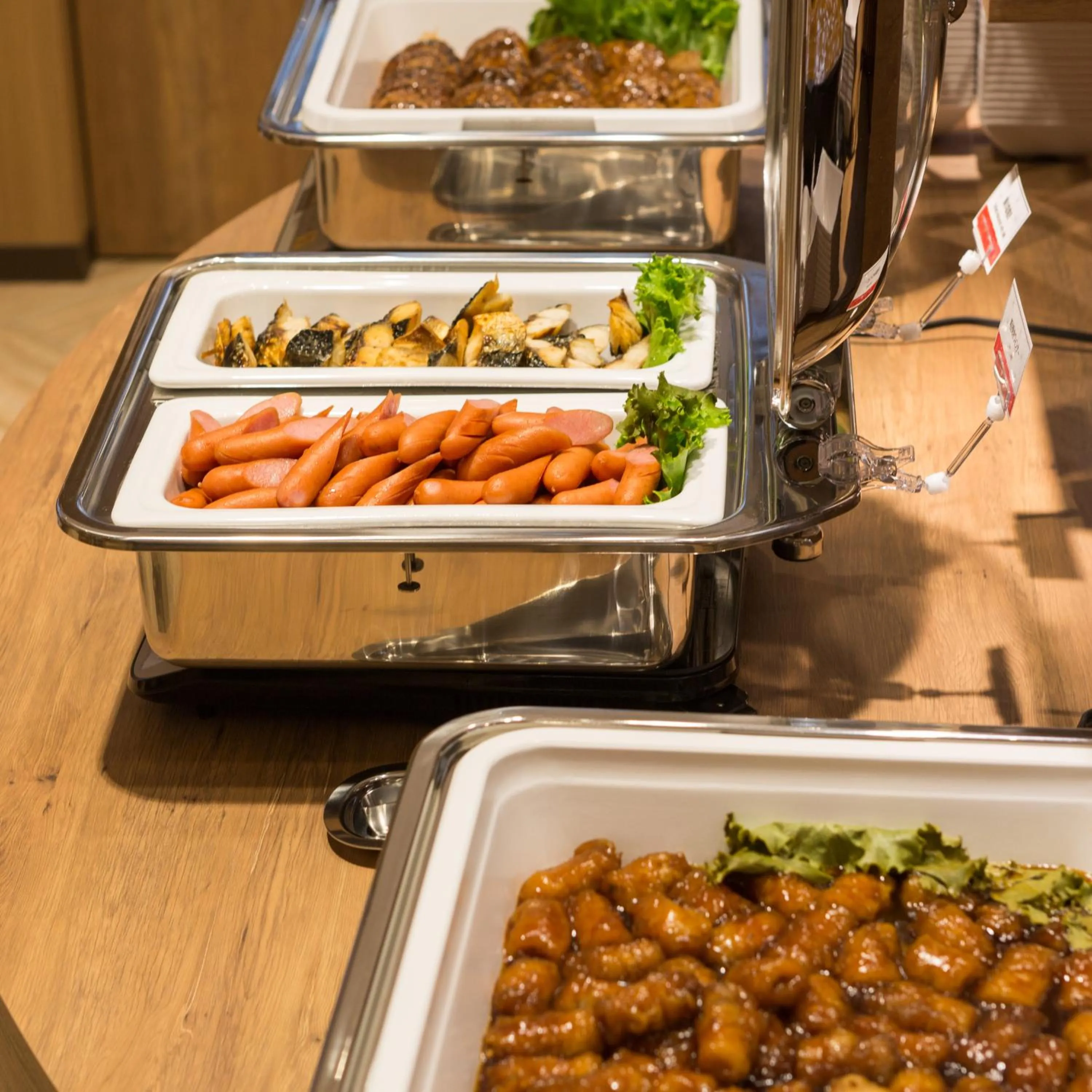 Buffet breakfast in Super Hotel Premier Hakataeki