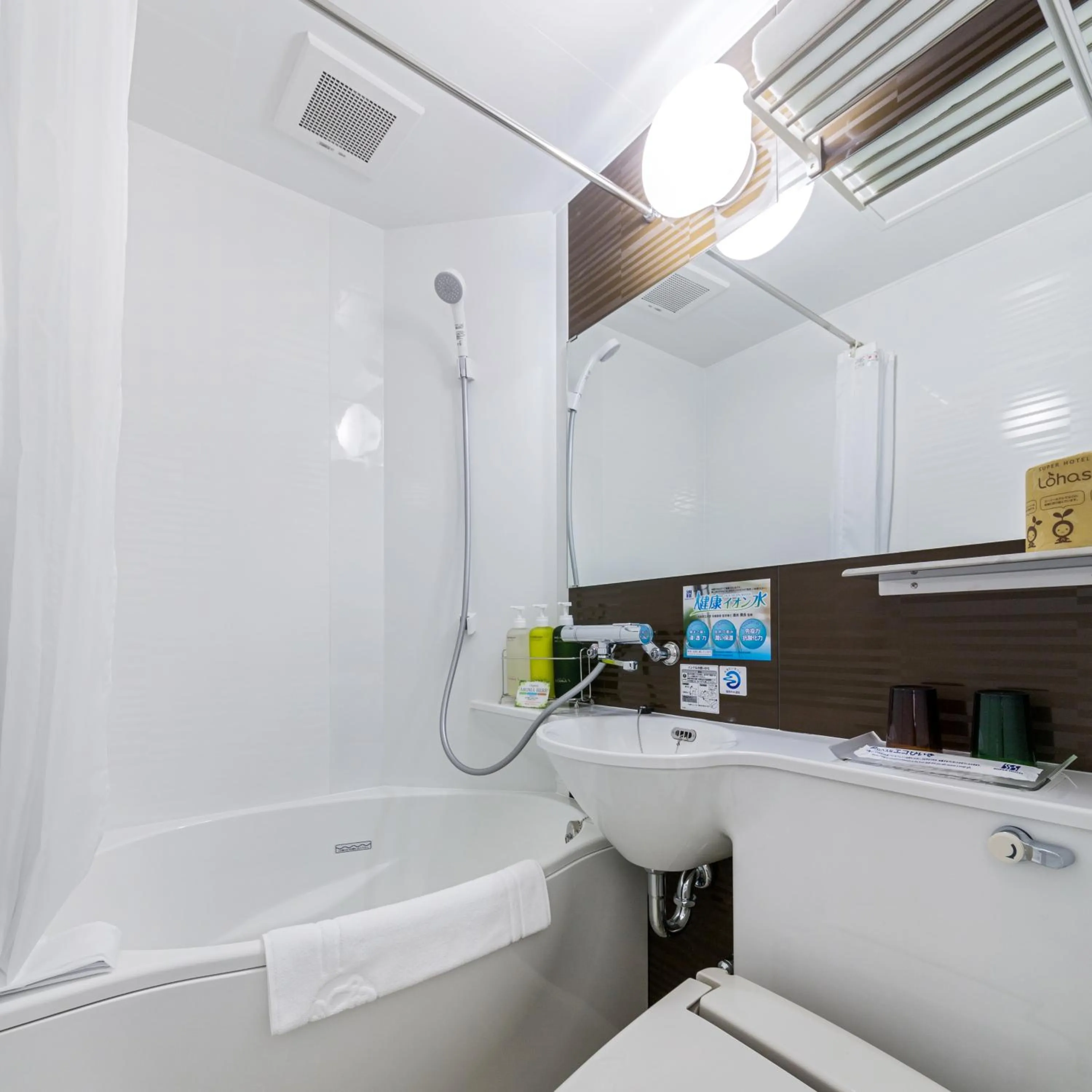 Toilet in Super Hotel Premier Hakataeki