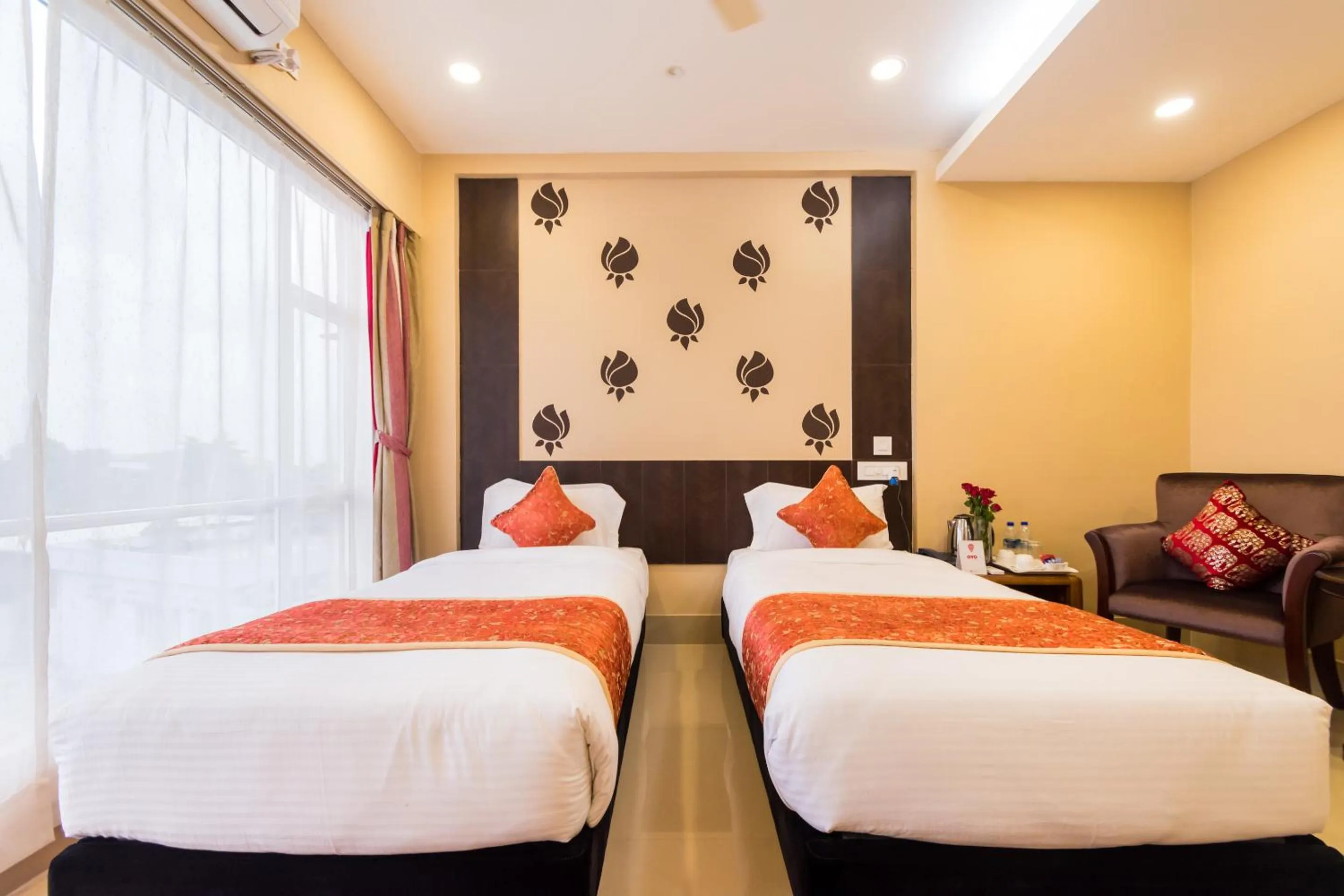 Bedroom, Bed in Central Courtyard Boutique Hotel