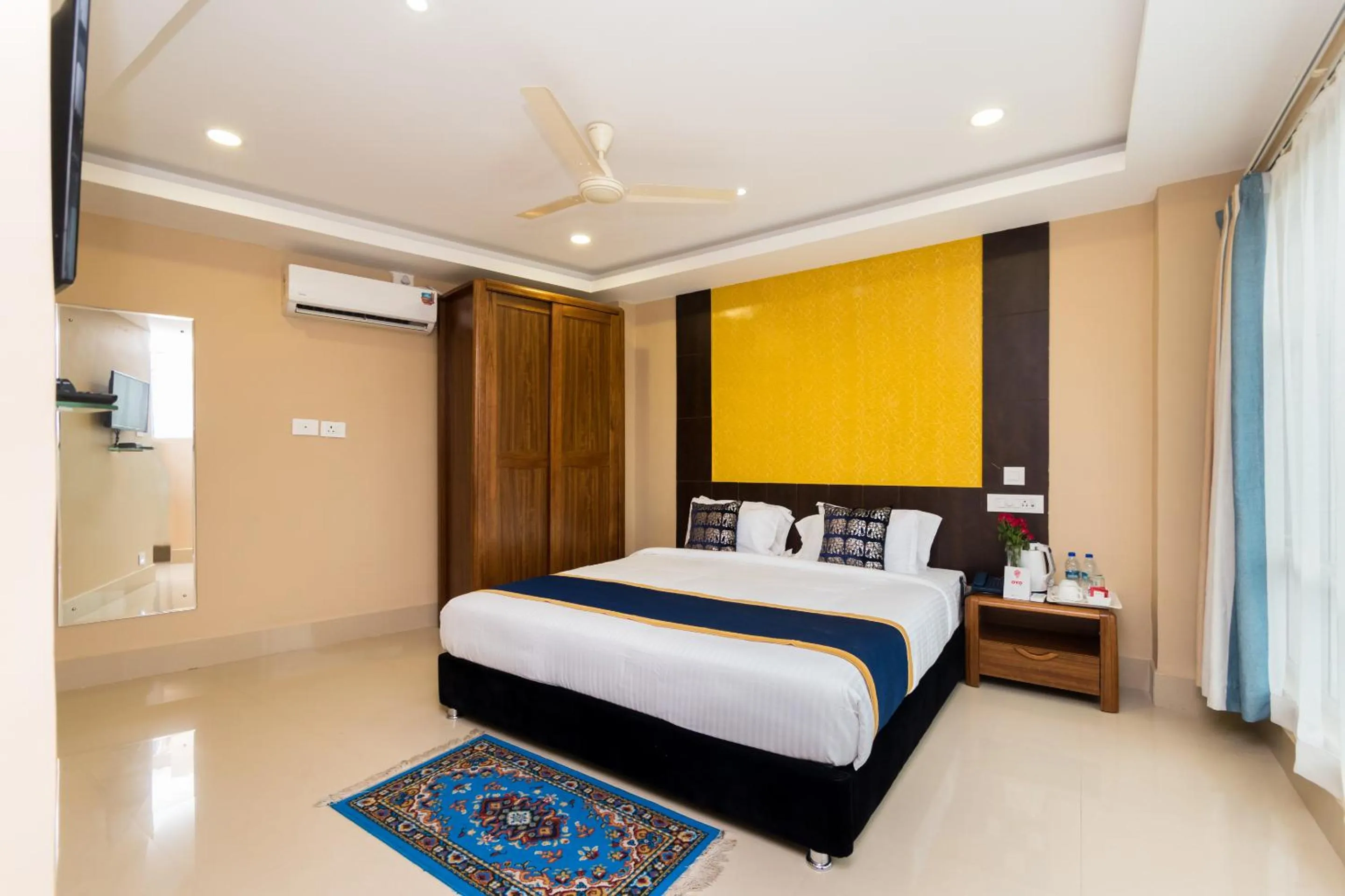 Bedroom, Bed in Central Courtyard Boutique Hotel