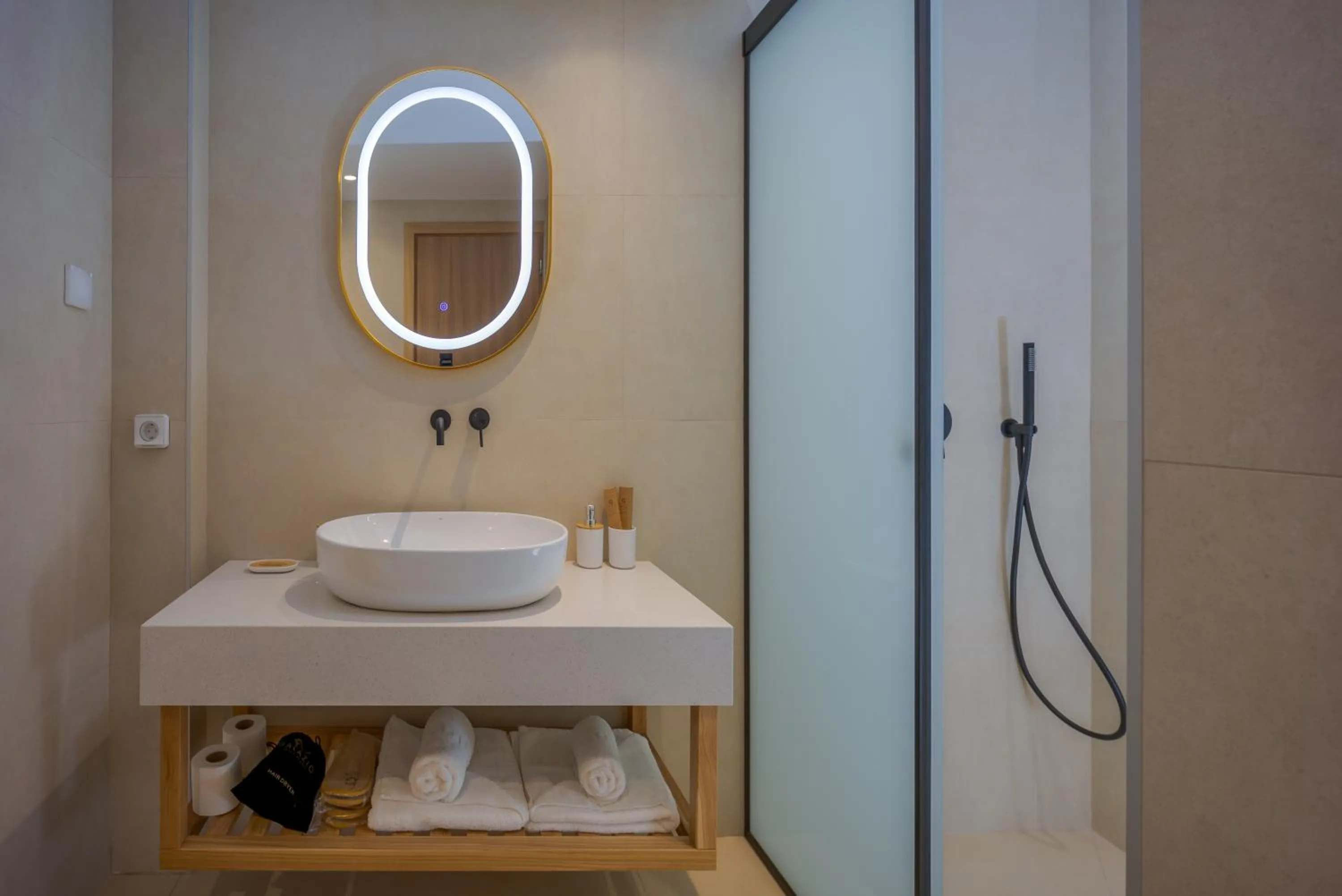 Bathroom in Galazio Beach Resort