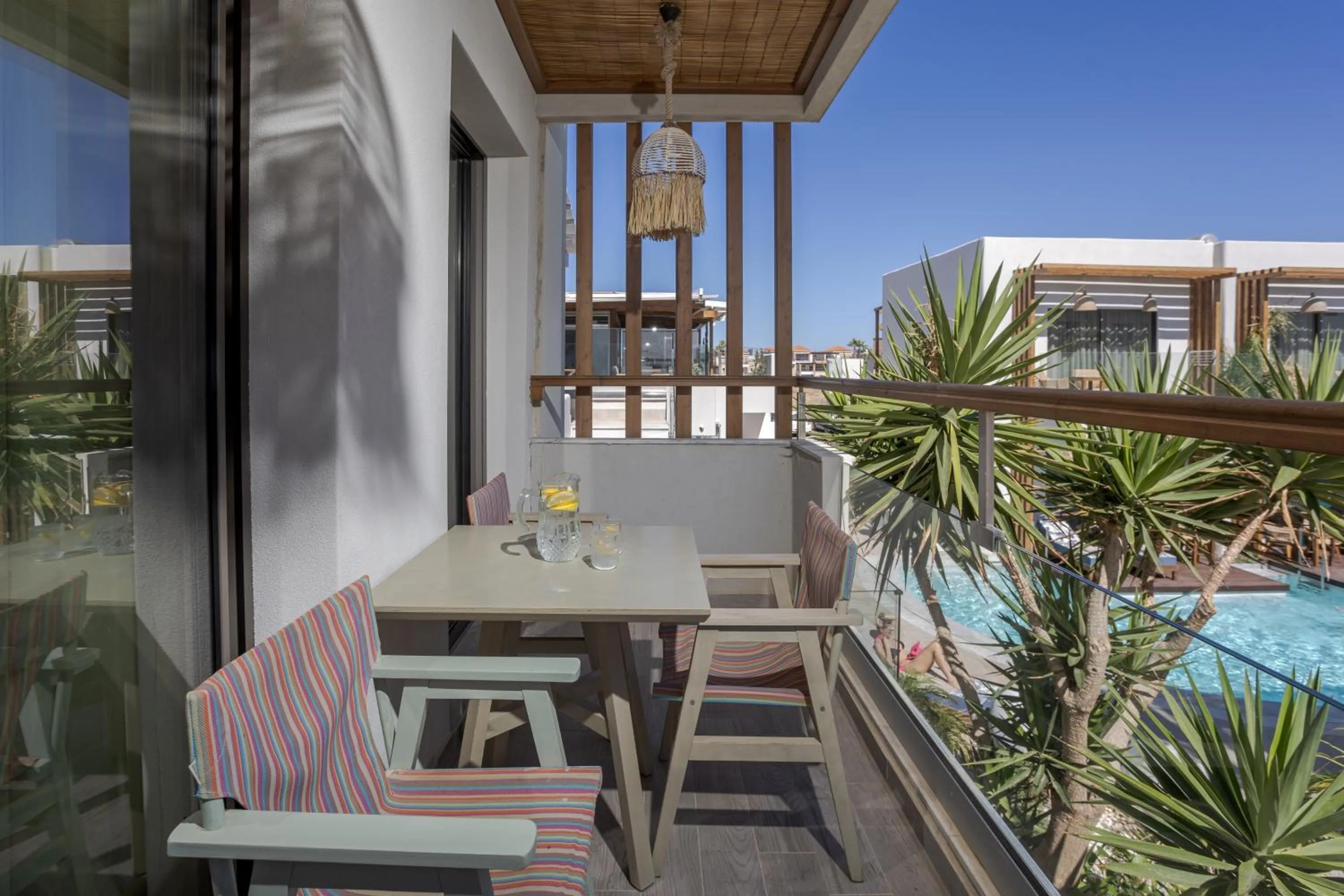 Balcony/Terrace in Galazio Beach Resort