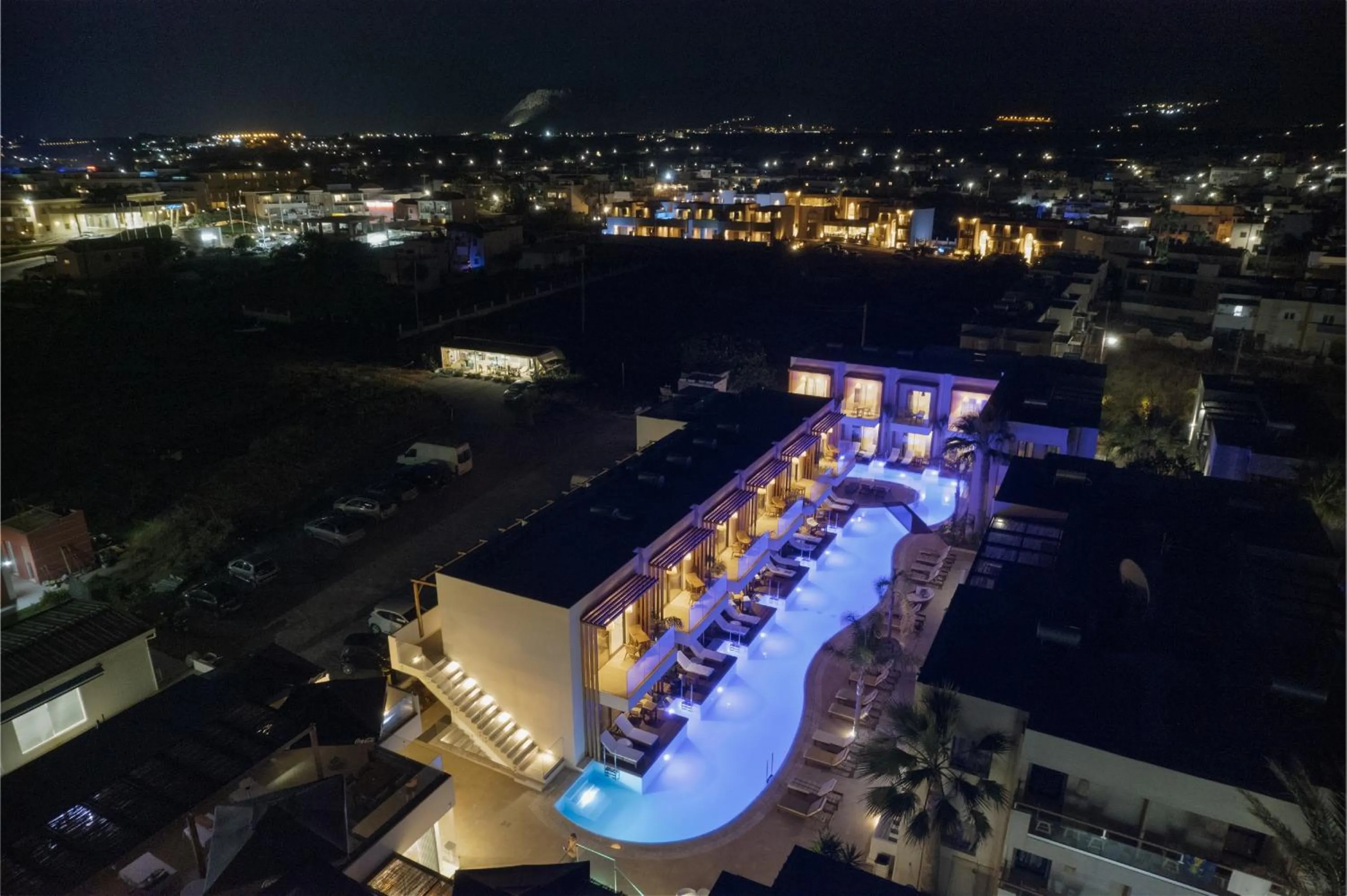 Property building in Galazio Beach Resort