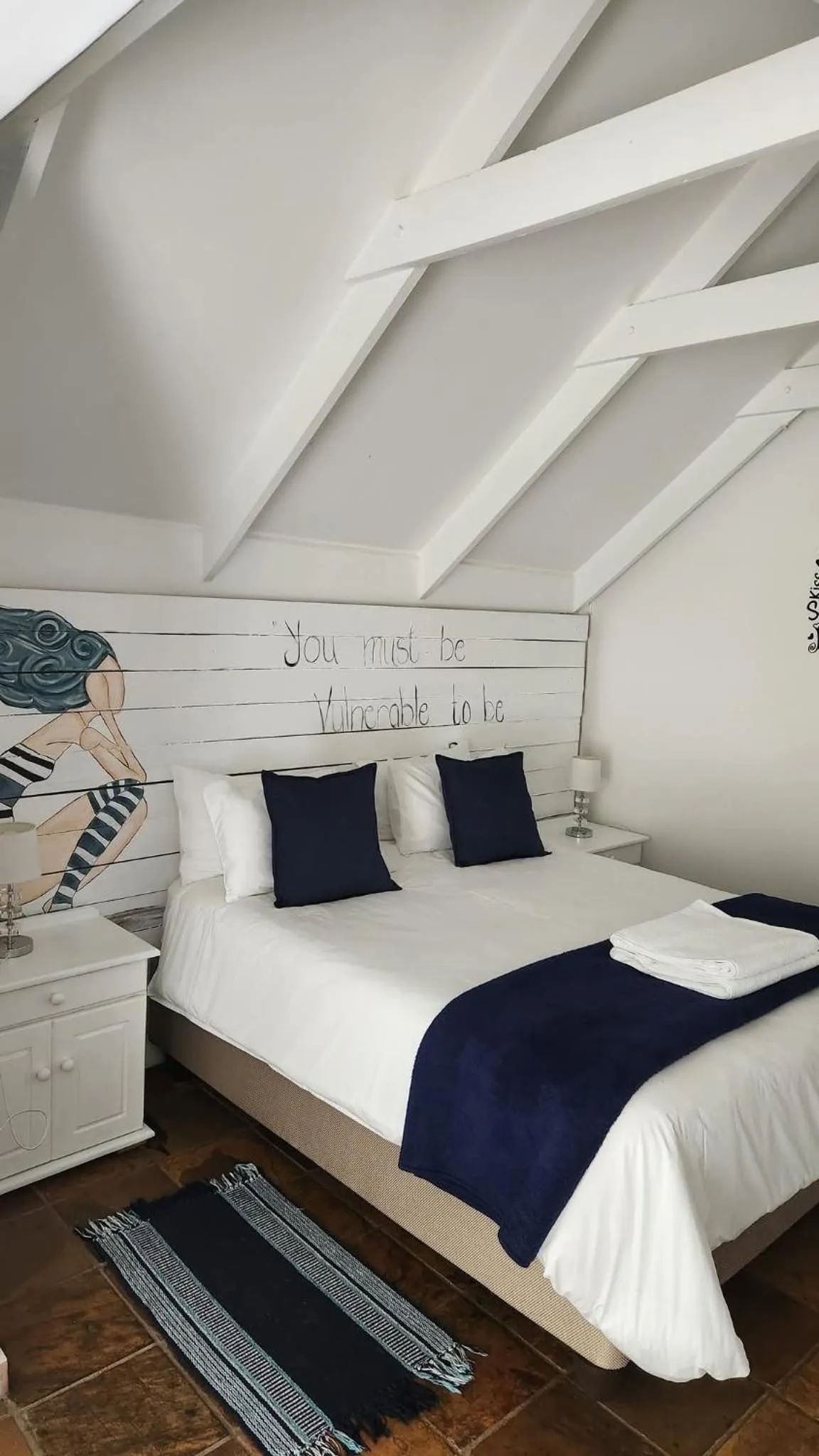 Bed in Be Our Guest Self Catering