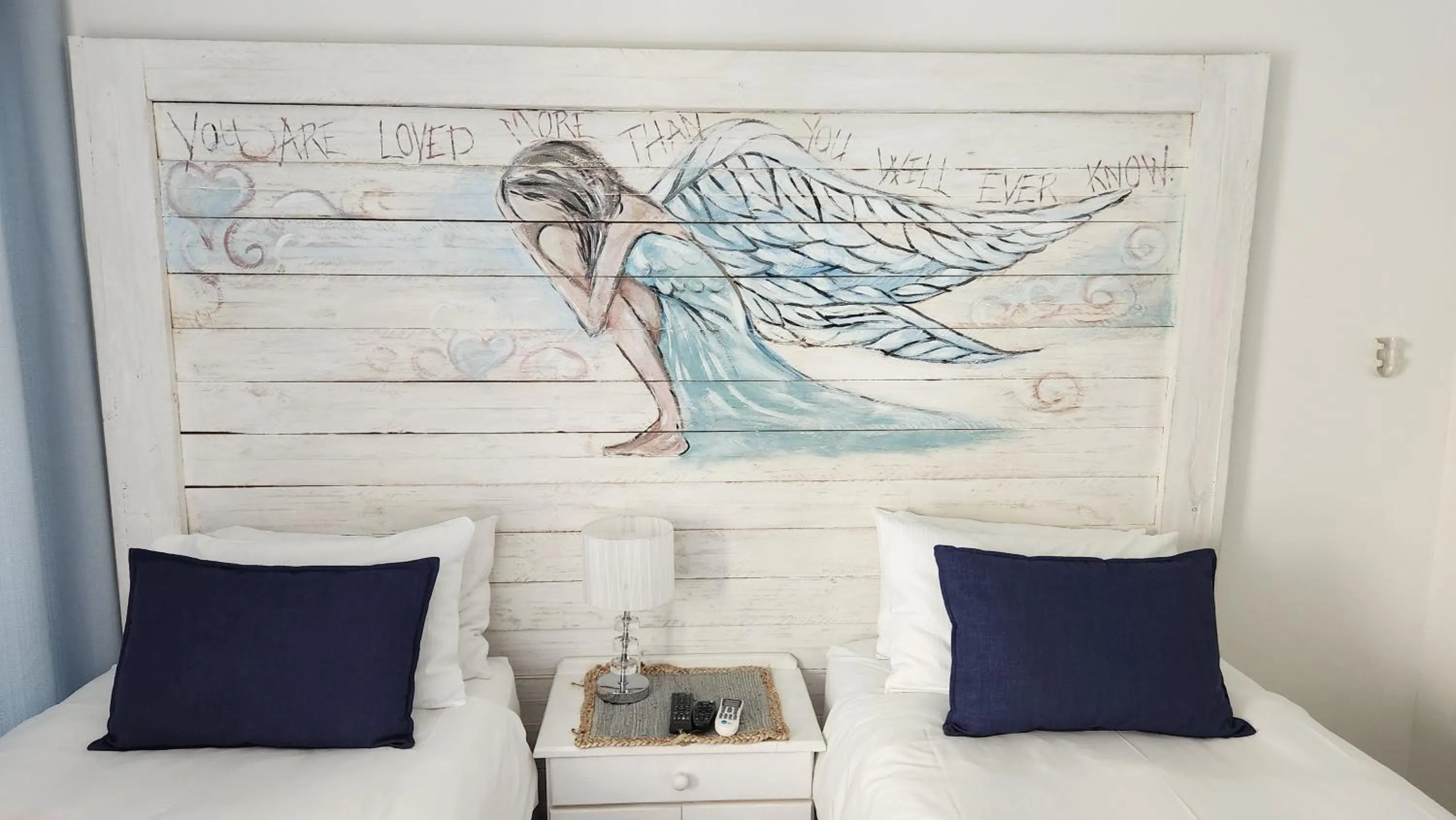 Bed in Be Our Guest Self Catering