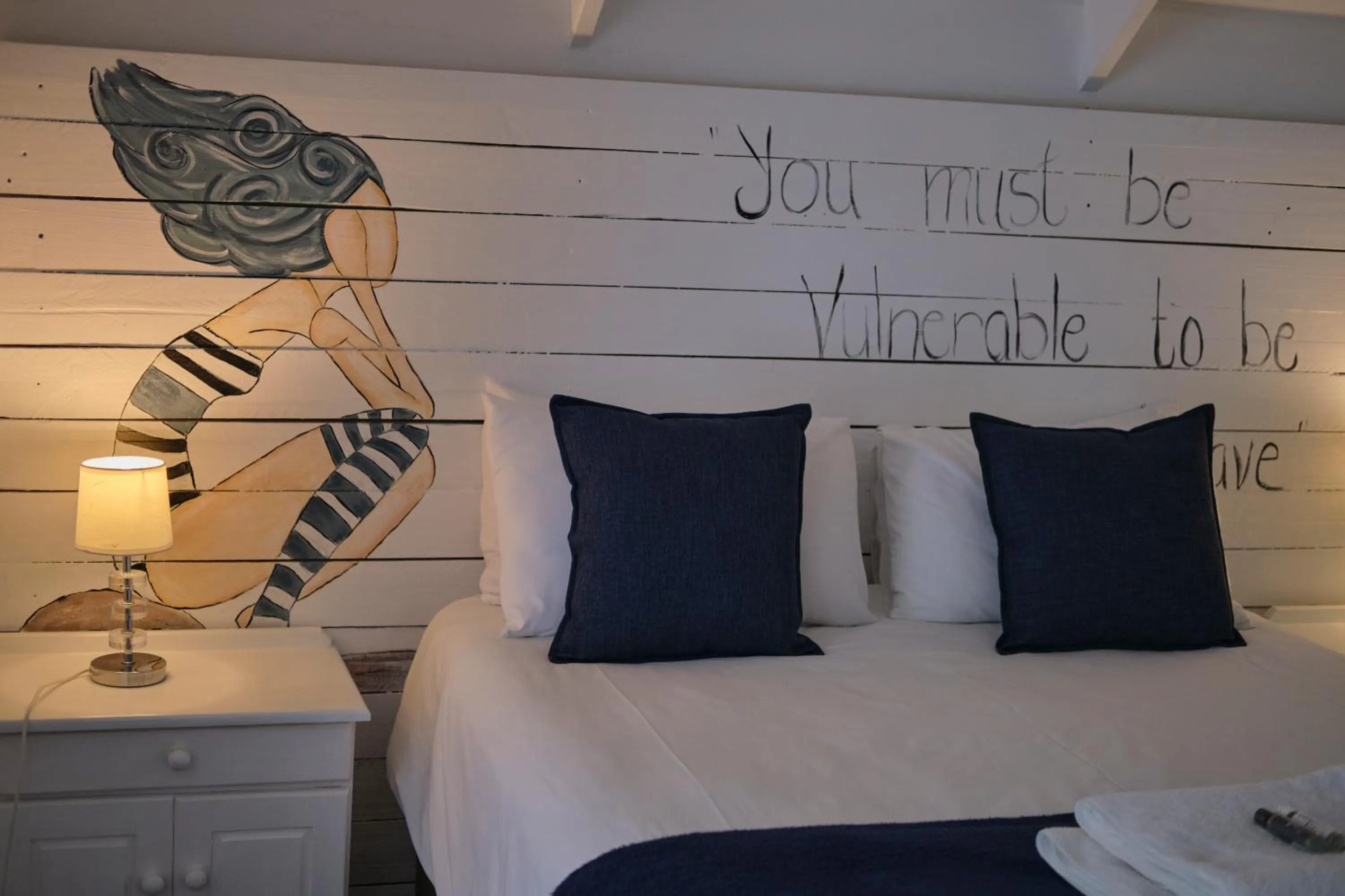 Bed in Be Our Guest Self Catering