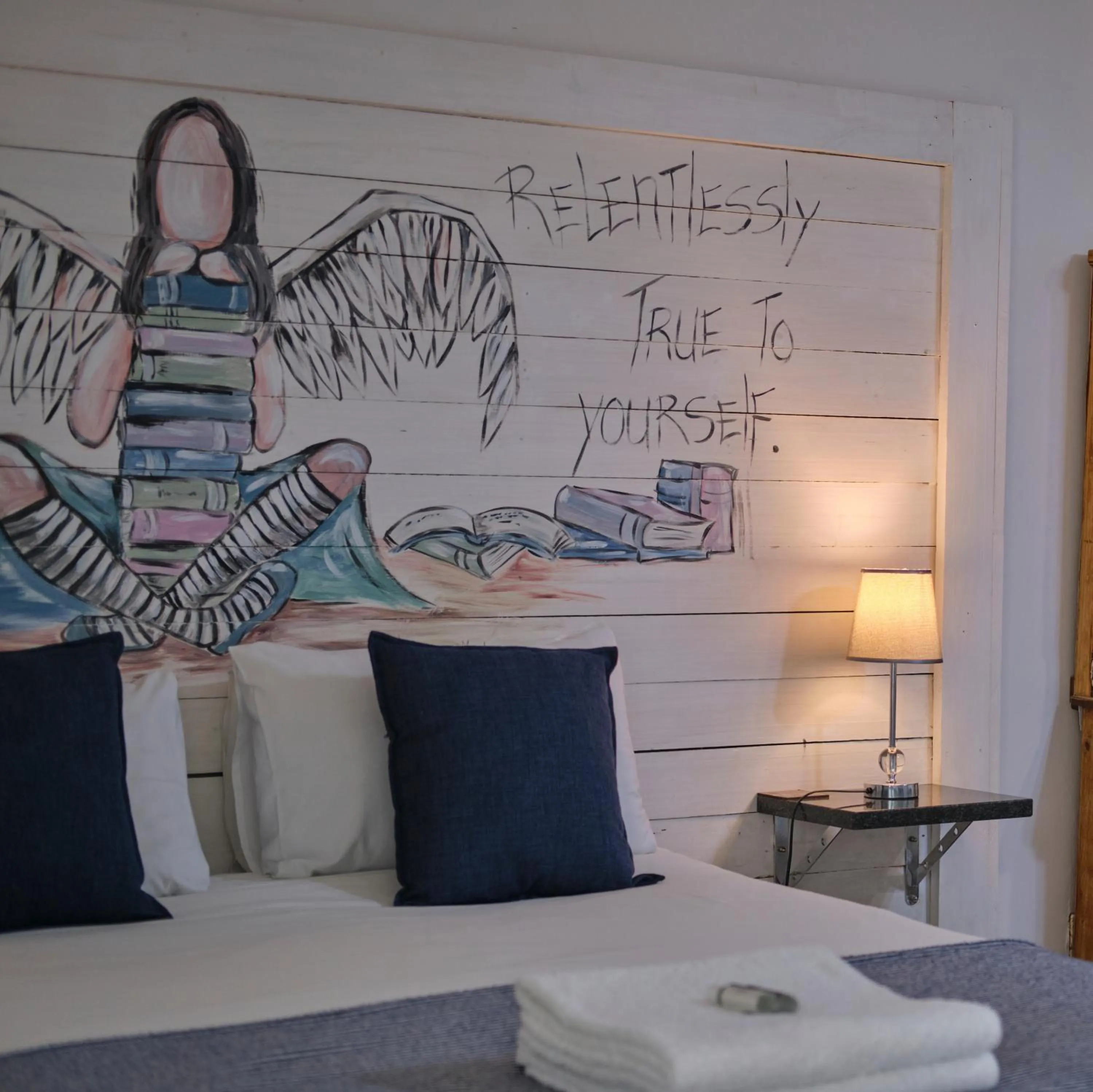 Bed in Be Our Guest Self Catering