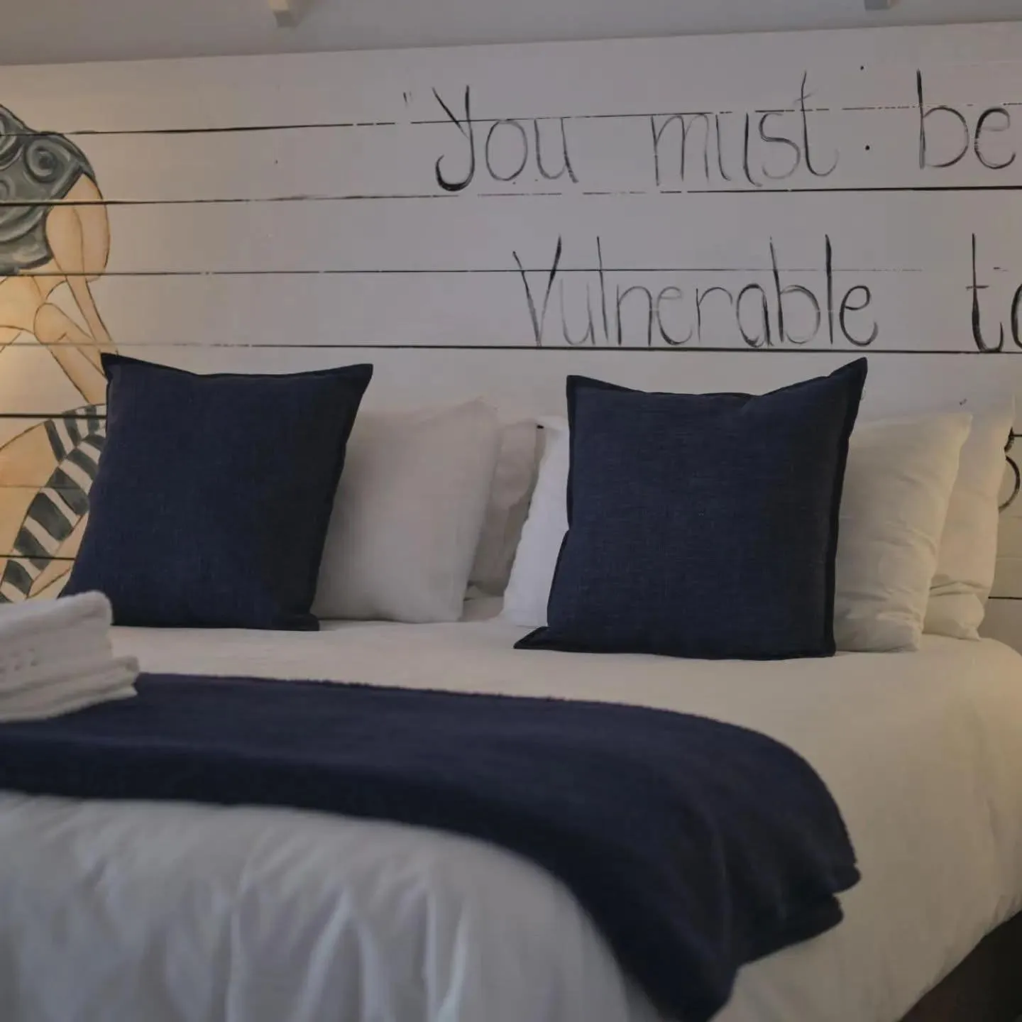 Bed in Be Our Guest Self Catering