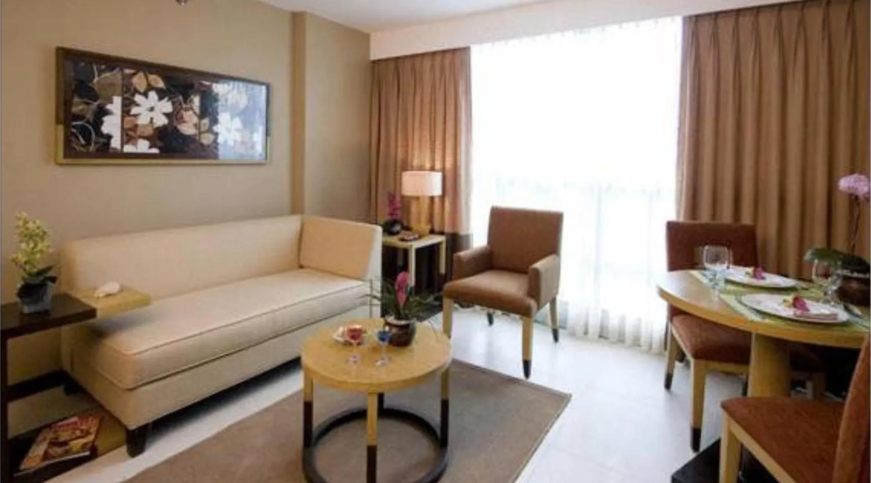 Living room in One Tagaytay Place Hotel Suites OFFICIAL ACCOUNT