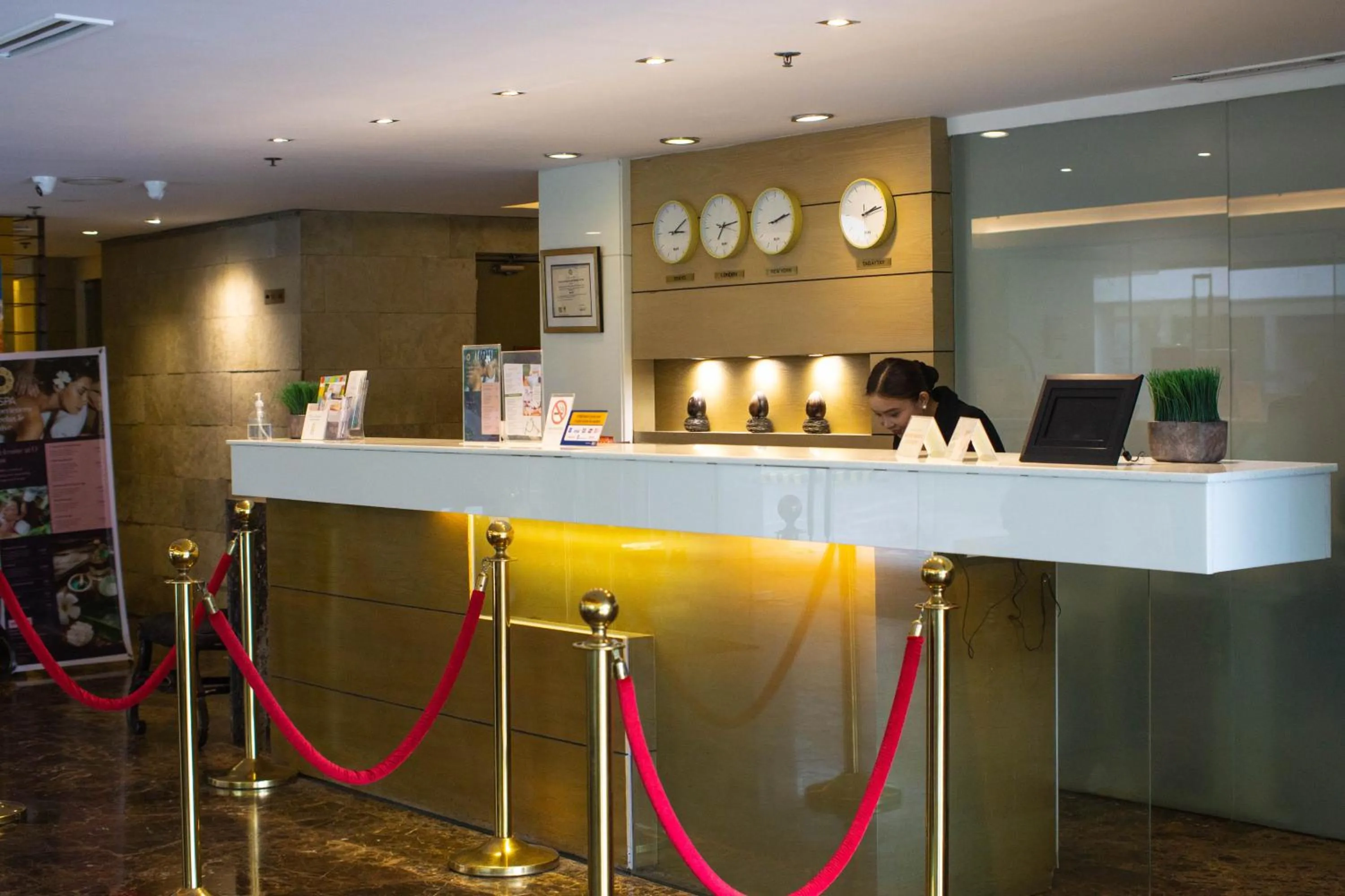 Lobby or reception in One Tagaytay Place Hotel Suites OFFICIAL ACCOUNT