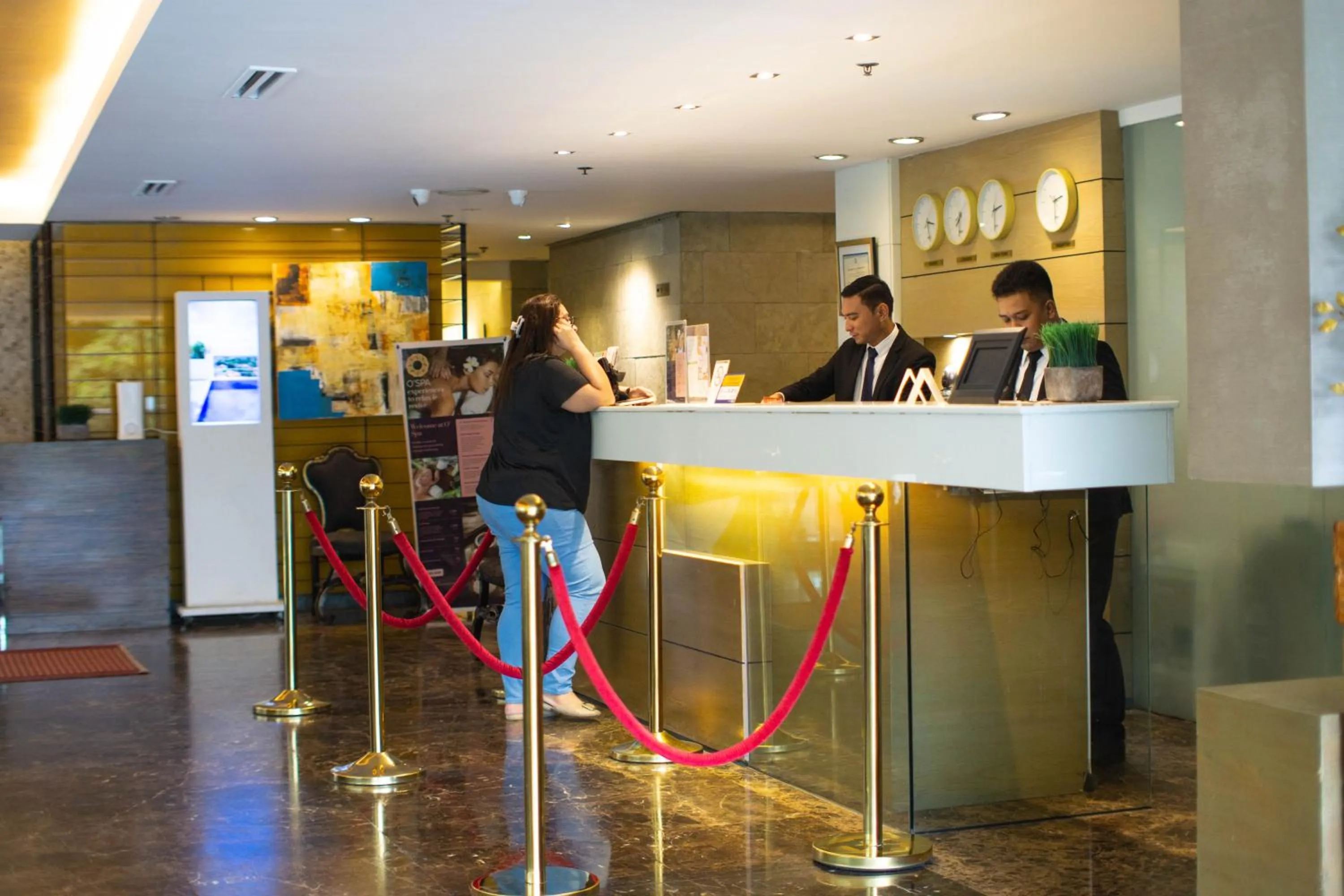 Lobby or reception in One Tagaytay Place Hotel Suites OFFICIAL ACCOUNT