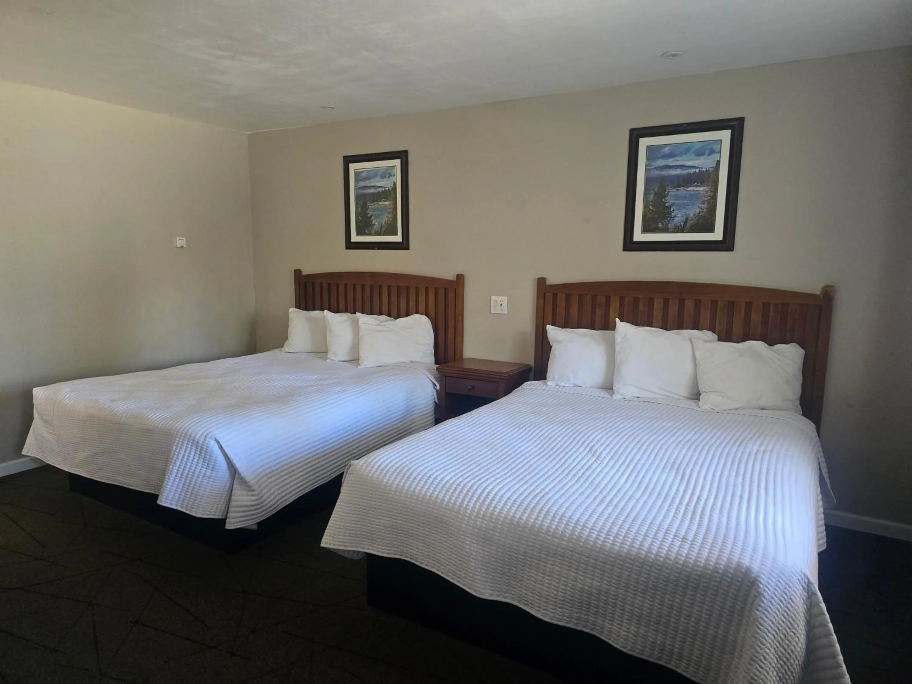 Bed in A&A Lake Tahoe Inn