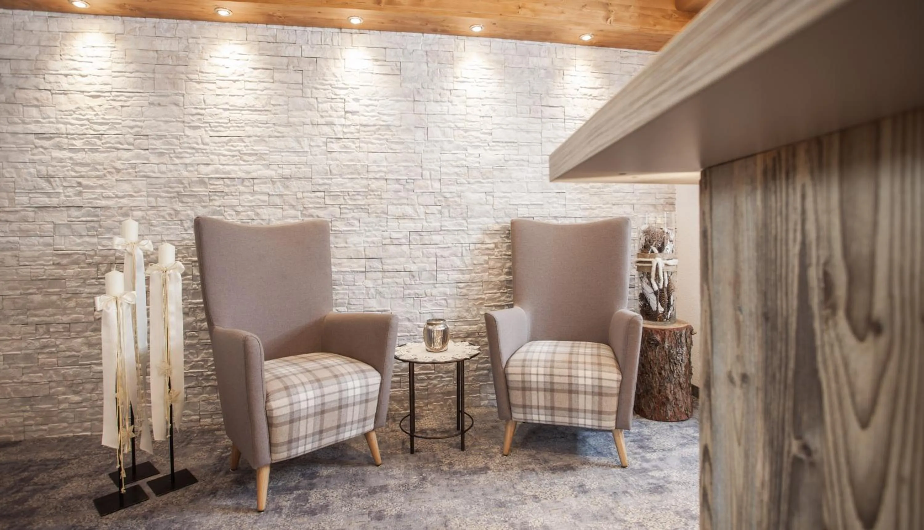 Lobby or reception in Pension Edelweiss