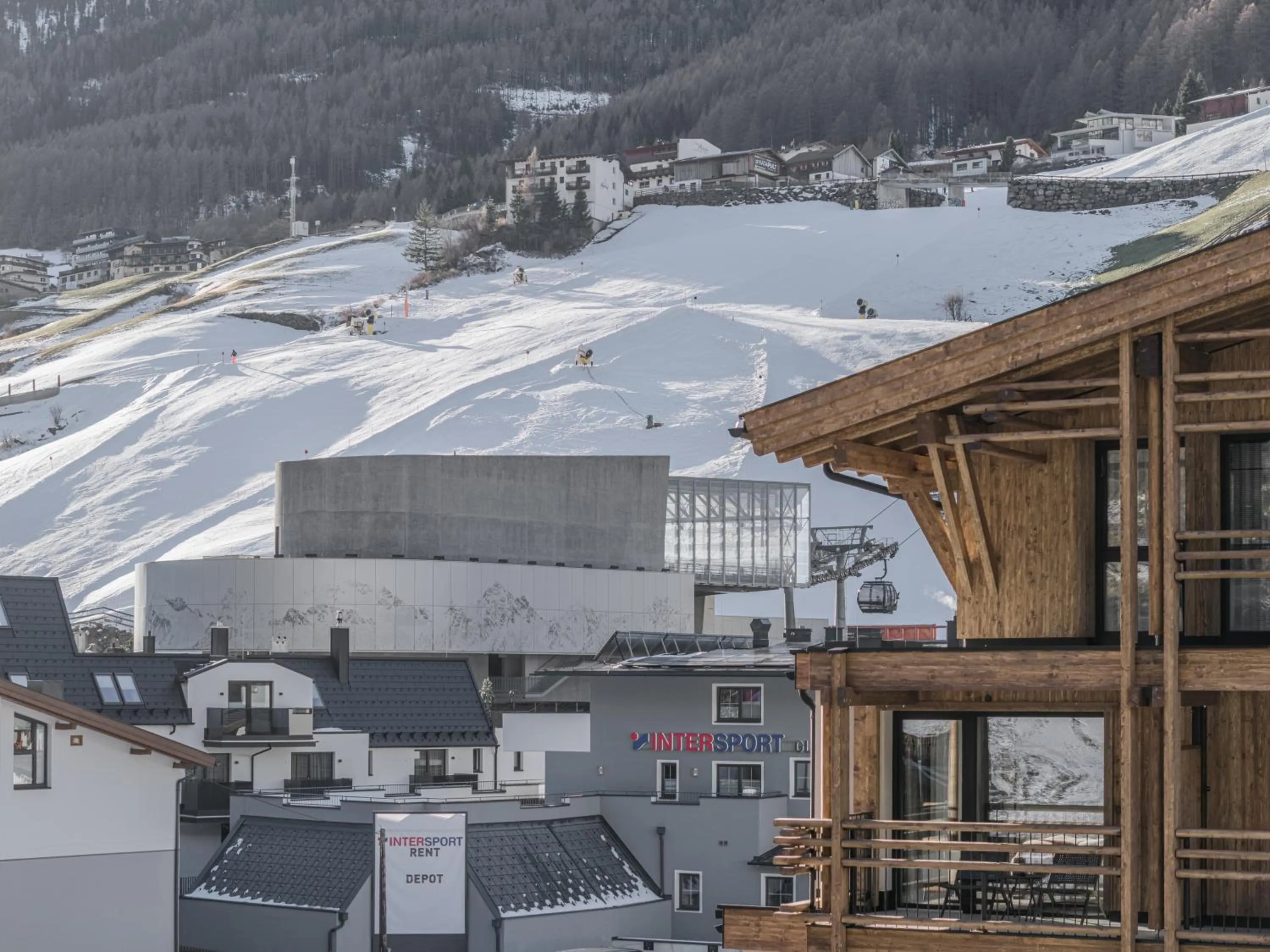 View (from property/room) in Edelweiss echt-charmant
