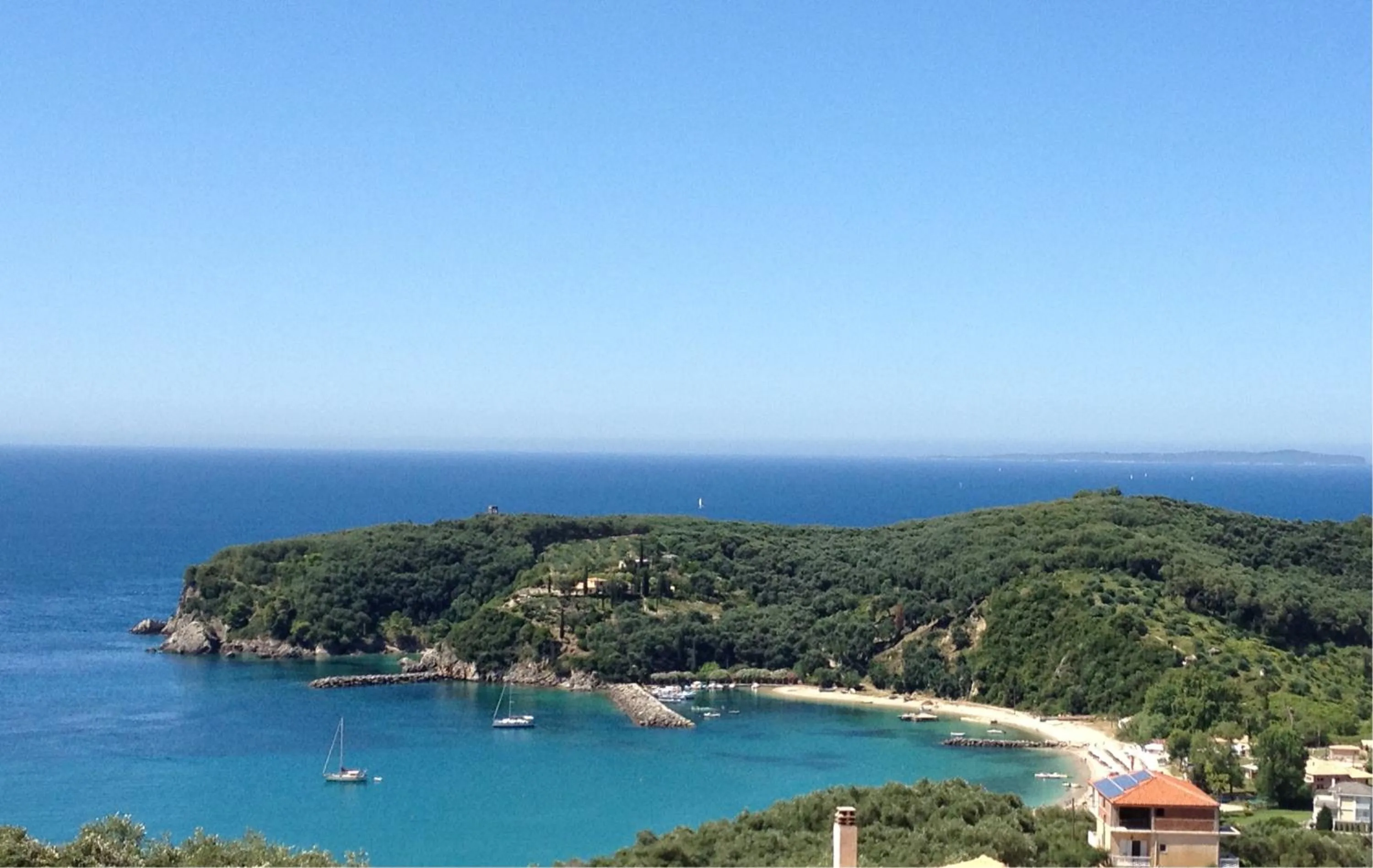 Sea view in Hotel Parga Princess