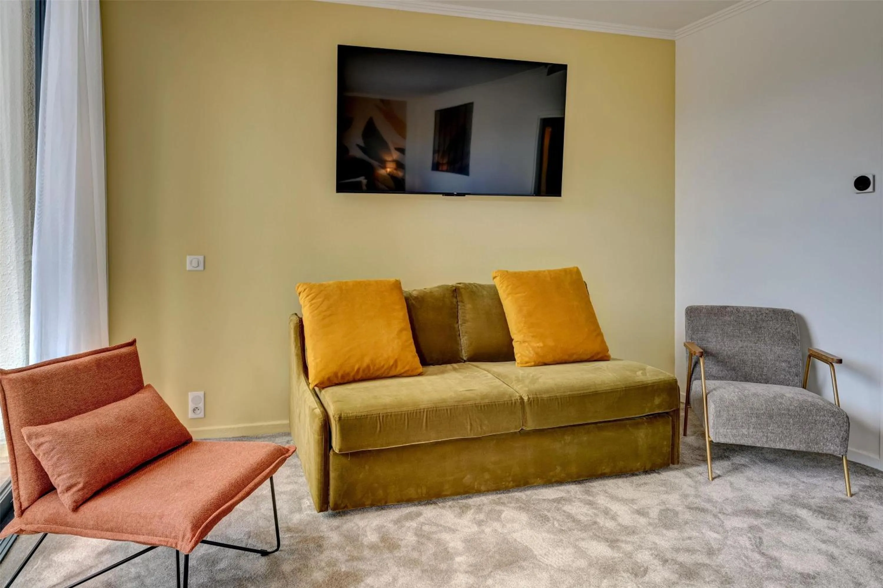 Bedroom in Best Western Sévan Parc Hôtel