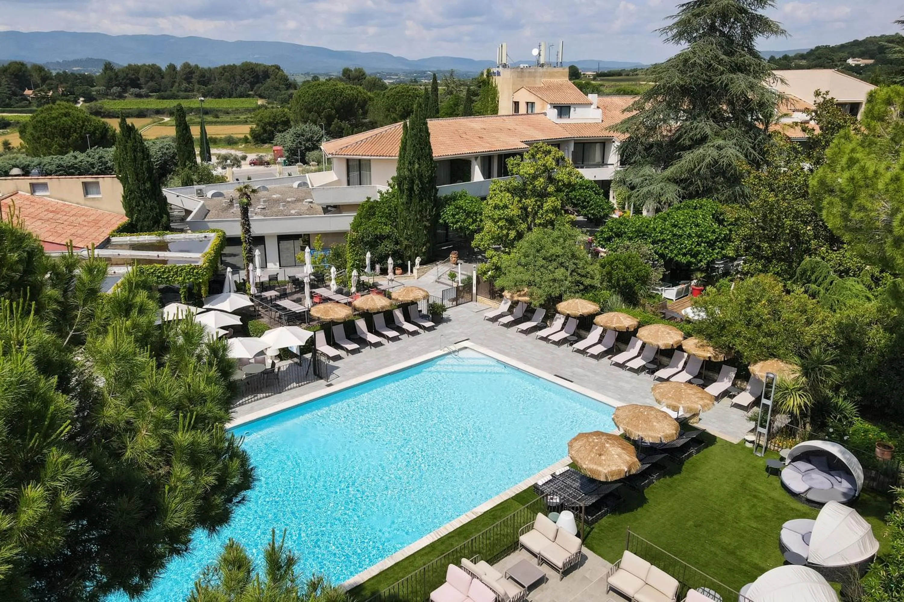 Bird's eye view in Best Western Sévan Parc Hôtel