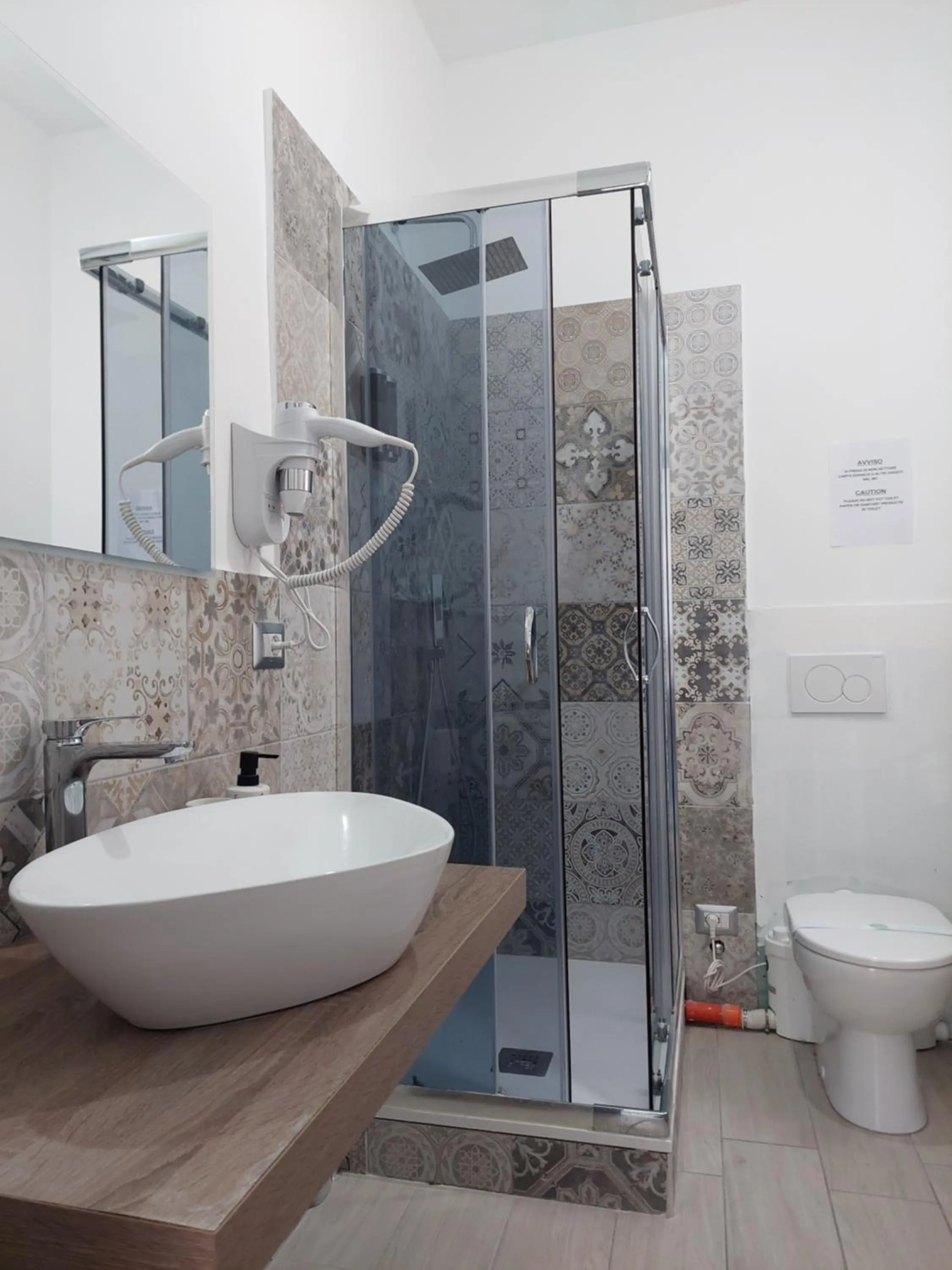 Bathroom in B&B Casa Musumeci