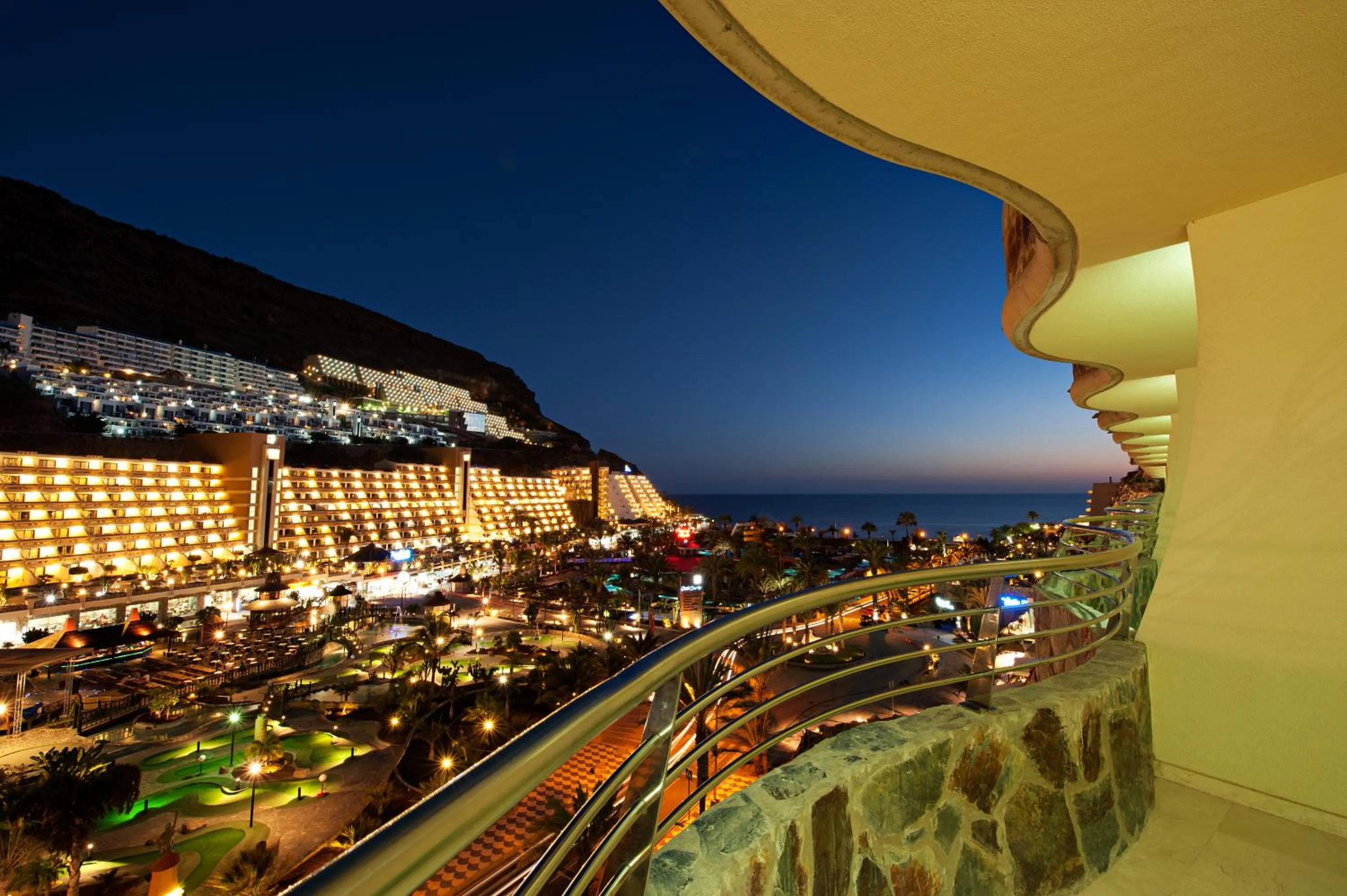 Balcony/Terrace in Hotel LIVVO Valle Taurito & Aquapark