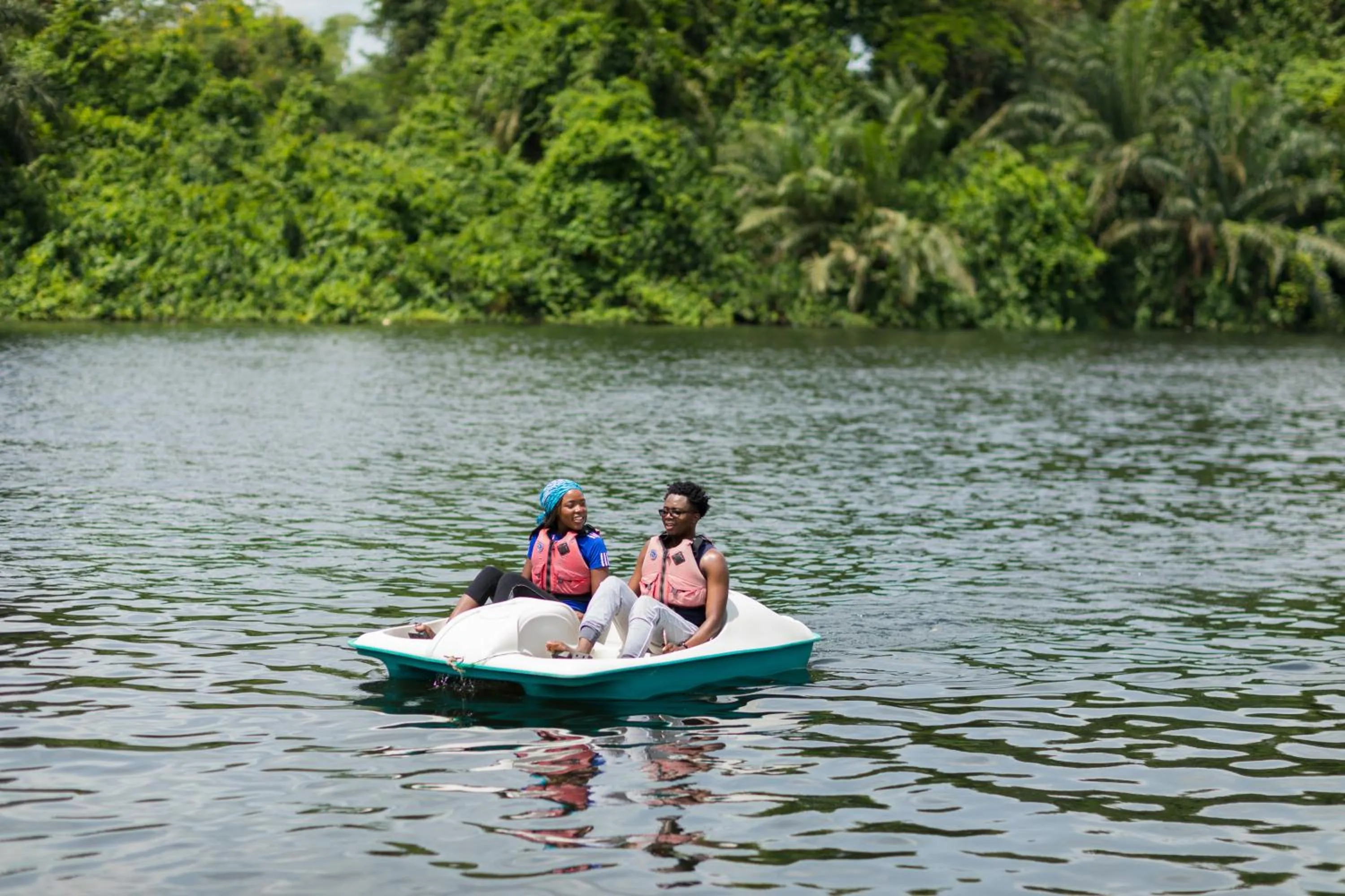 Canoeing in The Royal Senchi Hotel and Resort