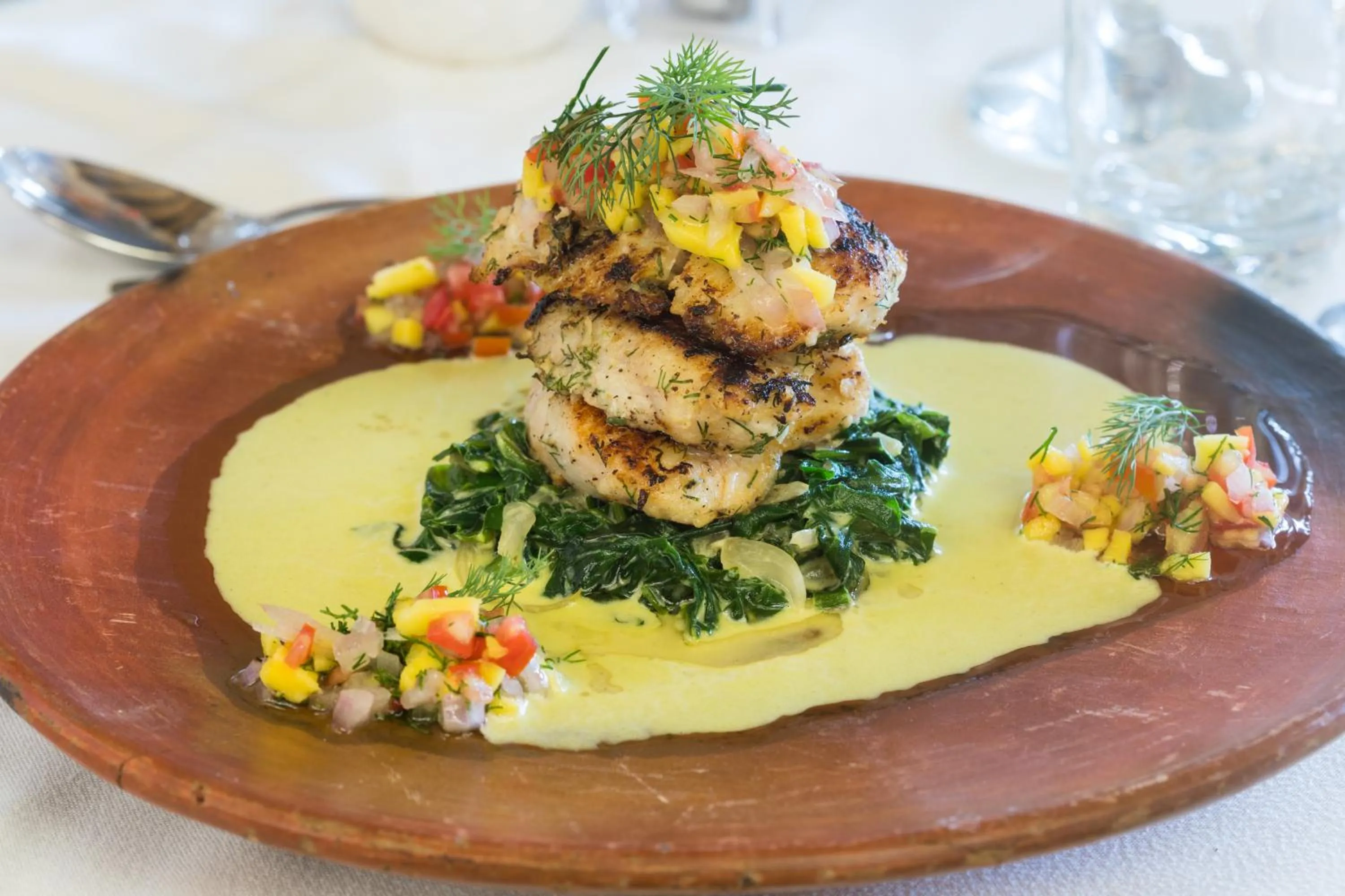 Food in The Royal Senchi Hotel and Resort