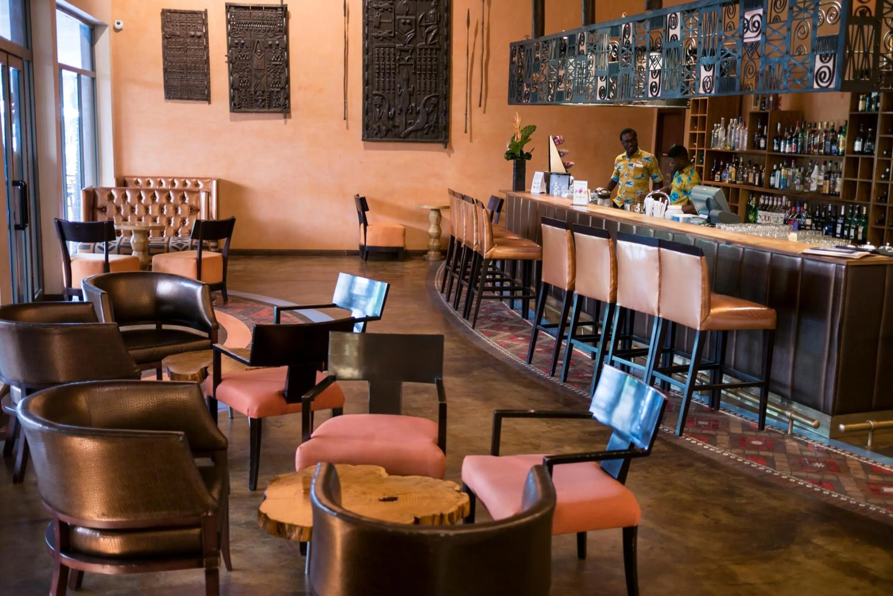 Lounge or bar in The Royal Senchi Hotel and Resort