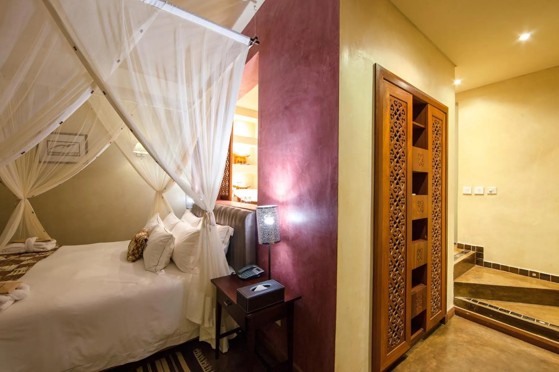 Bathroom, Bed in The Royal Senchi Hotel and Resort