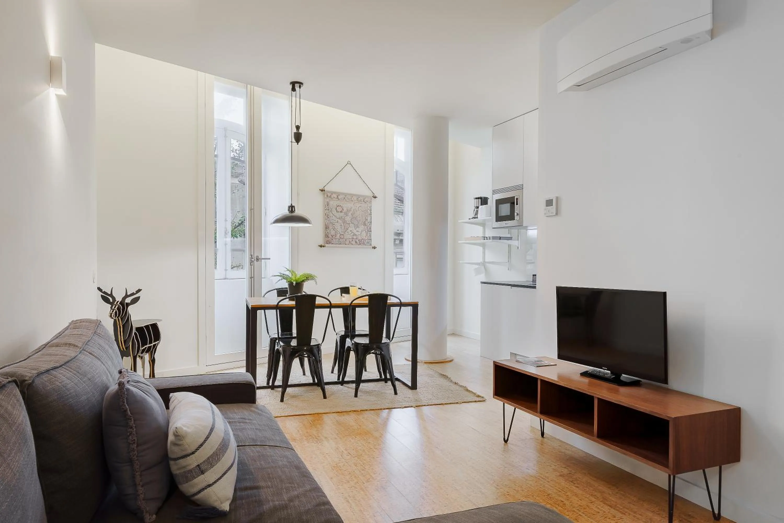 Living room in Galerias Nightlife Fashion Flats