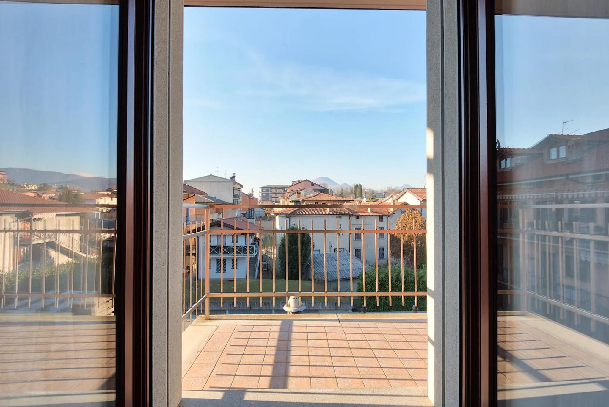 Balcony/Terrace in Albergo Villa Priula