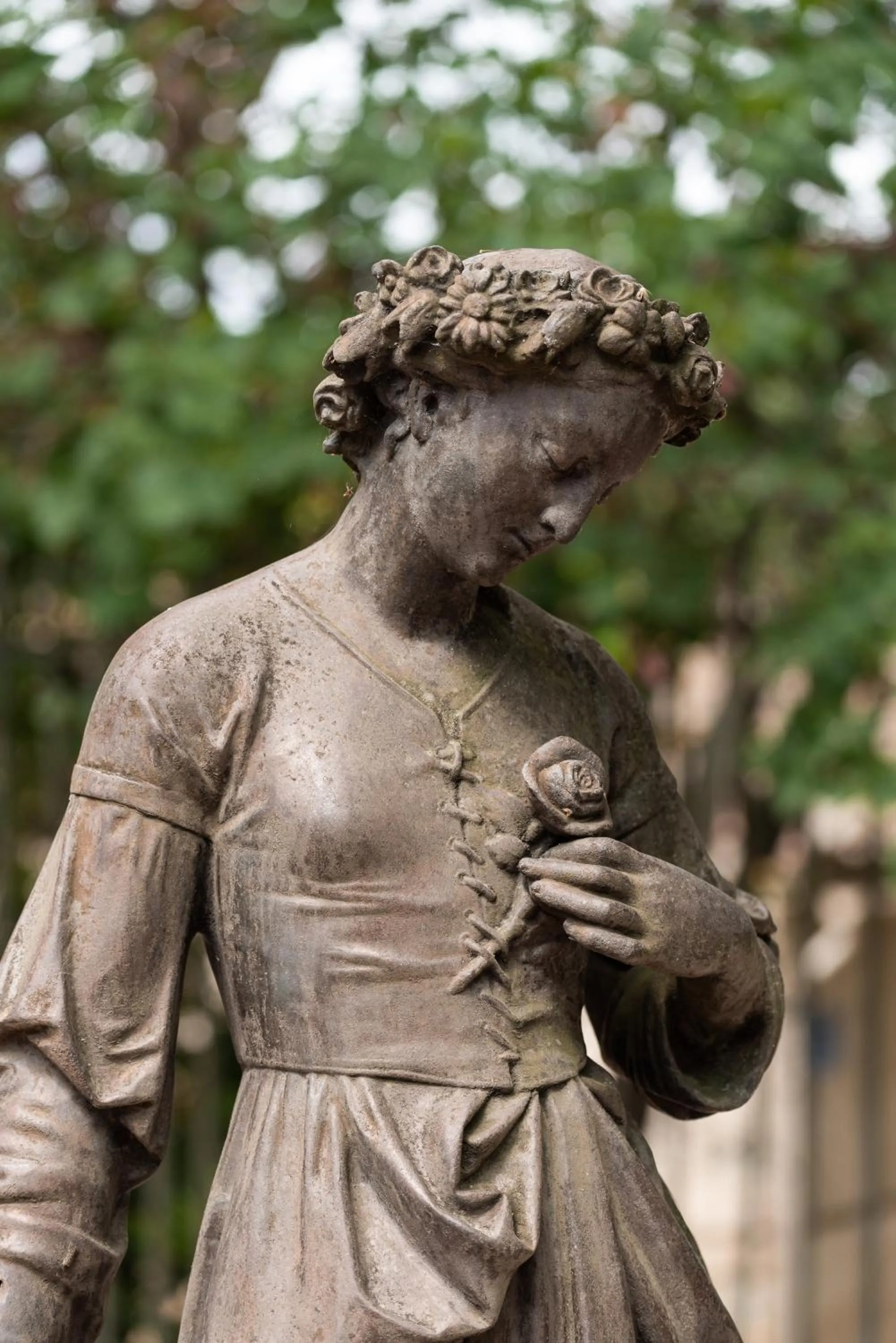 Decorative detail in Domaine d'Auriac - Relais & Châteaux