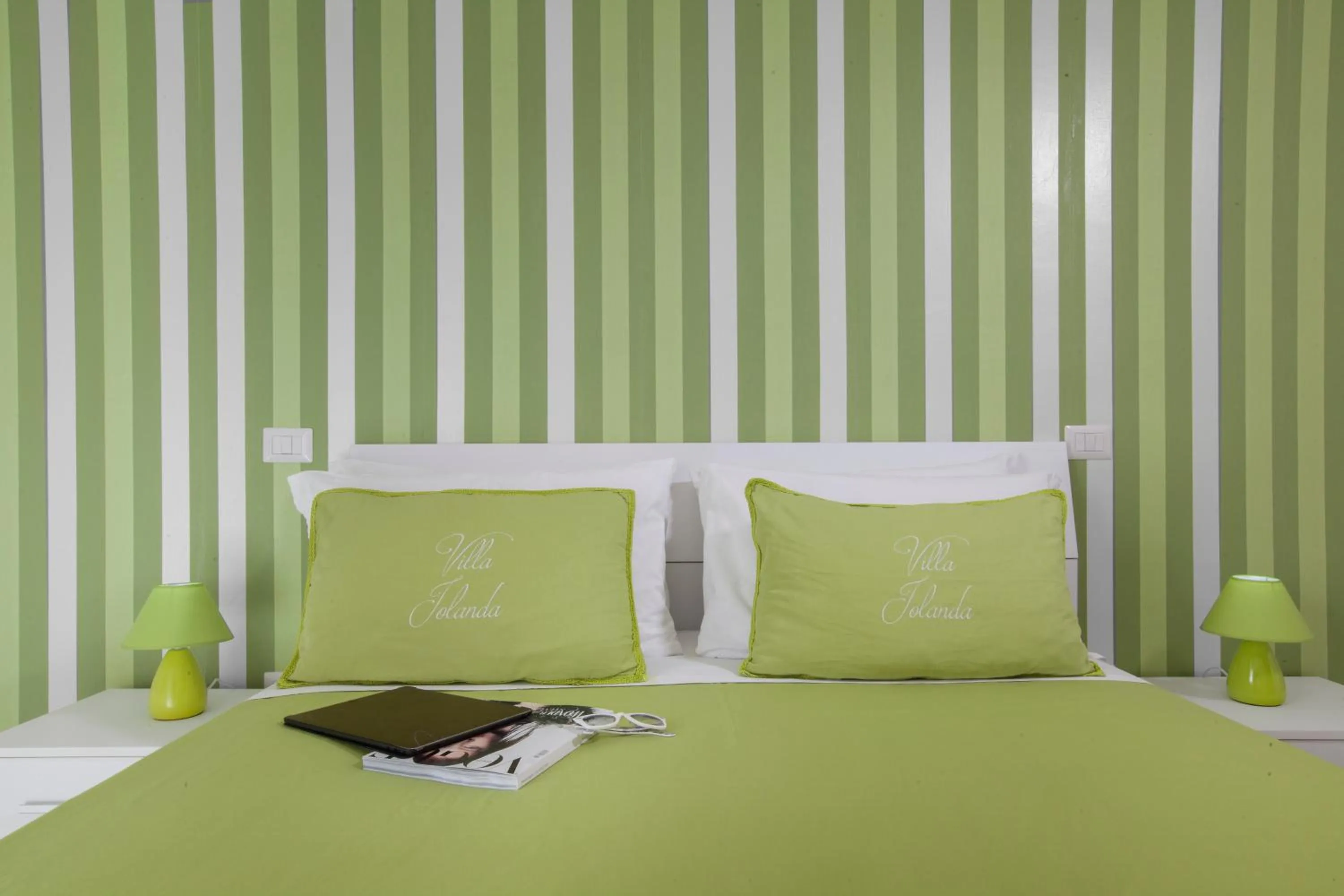 Bed in Villa Iolanda