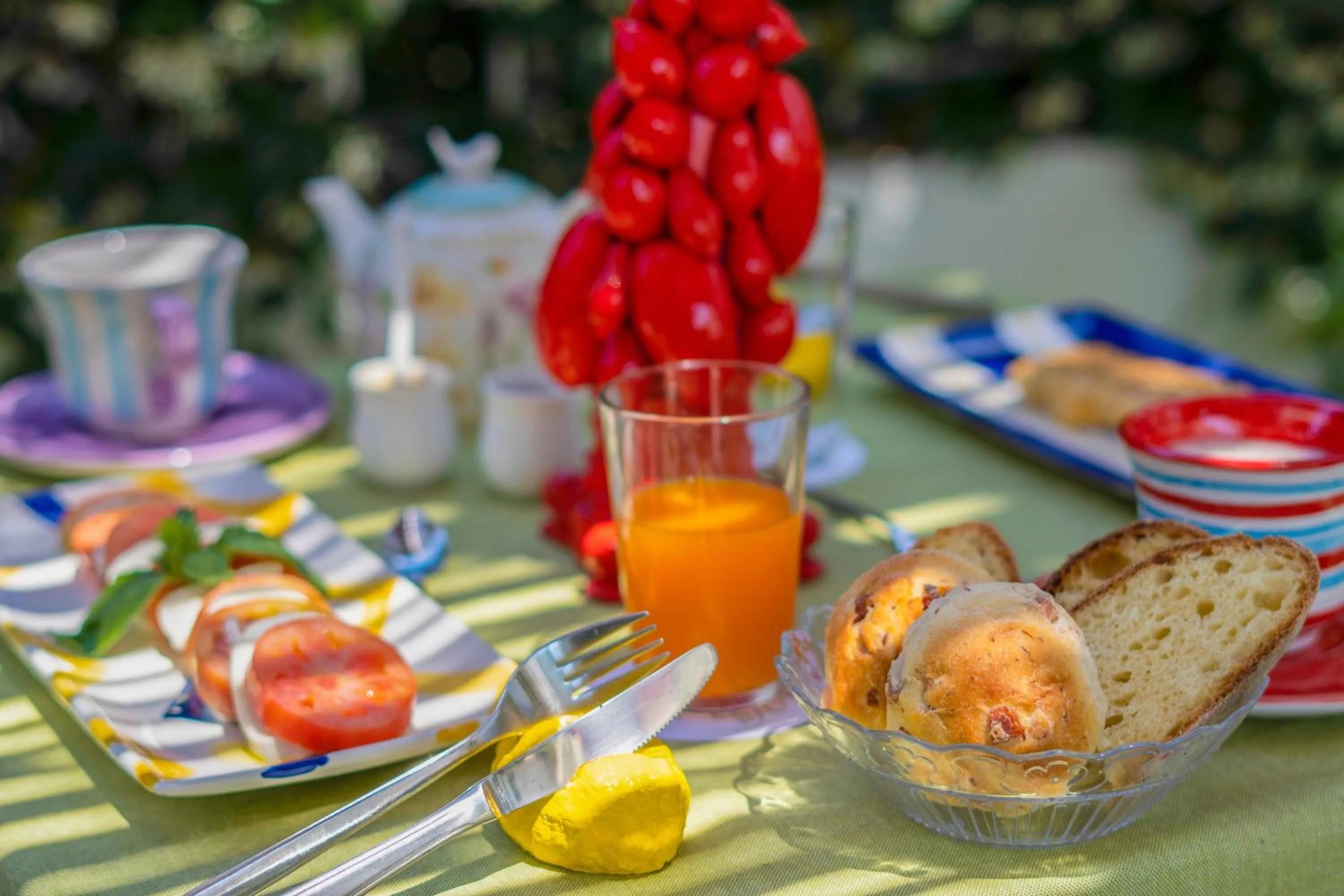 Breakfast in Villa Iolanda