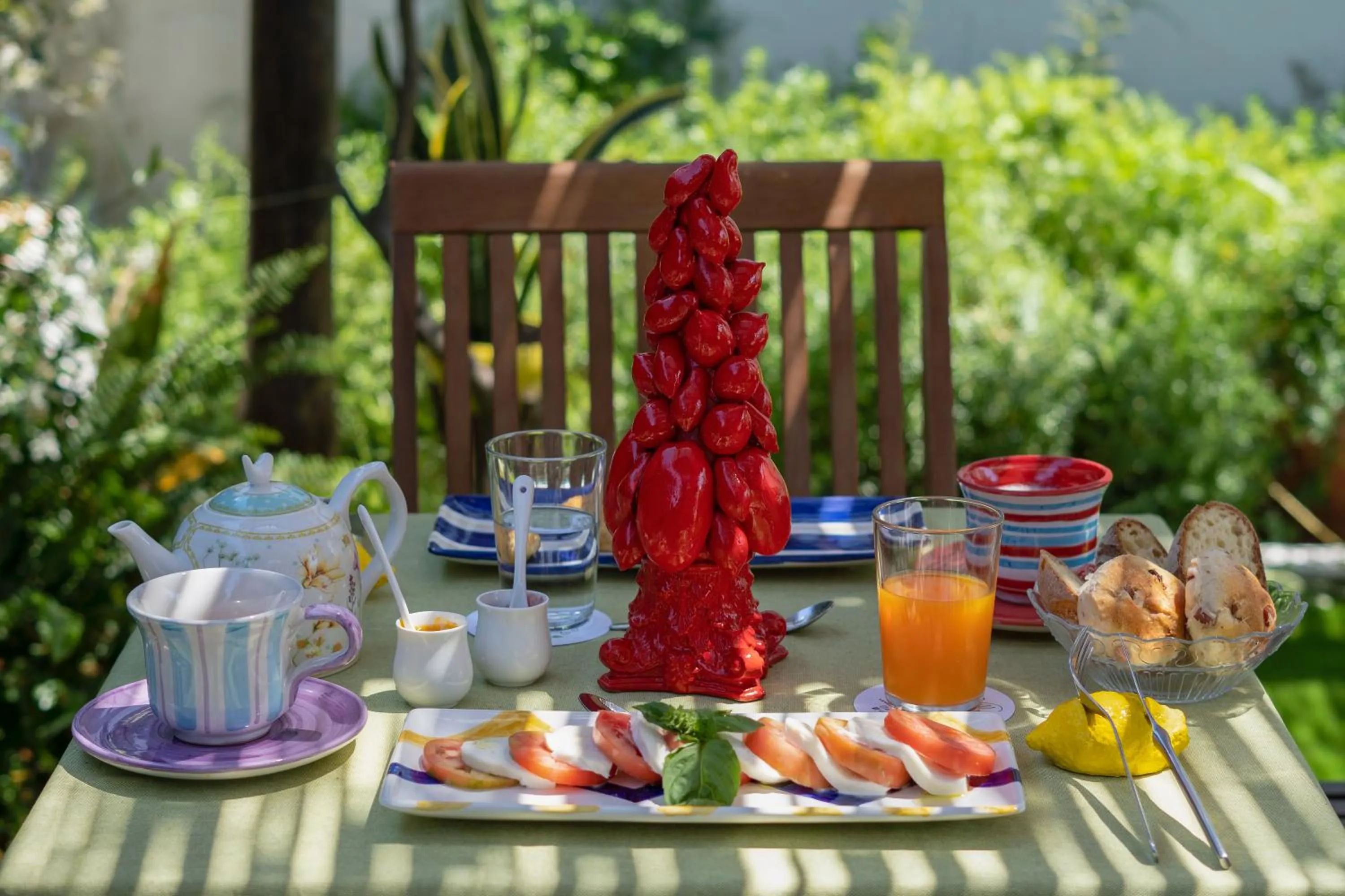 Breakfast in Villa Iolanda