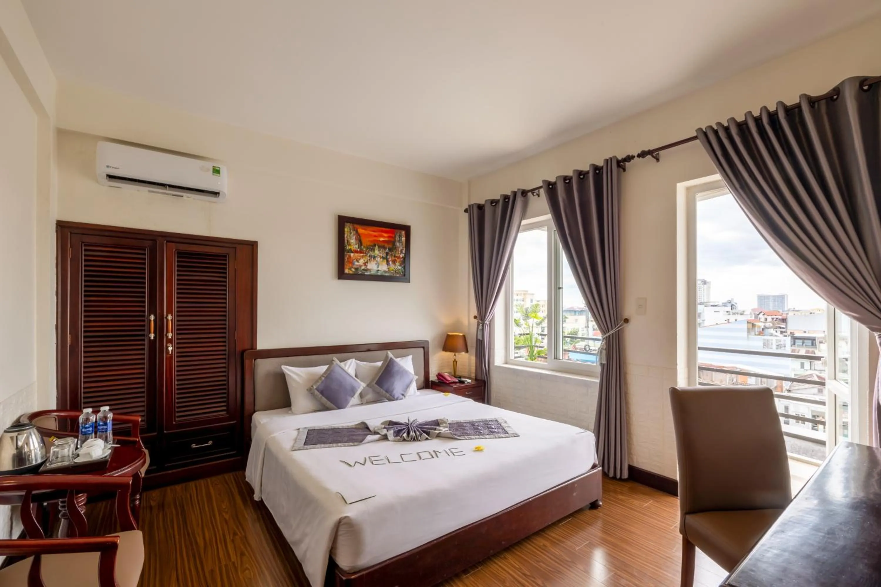 Bed in Baly Hotel Hue