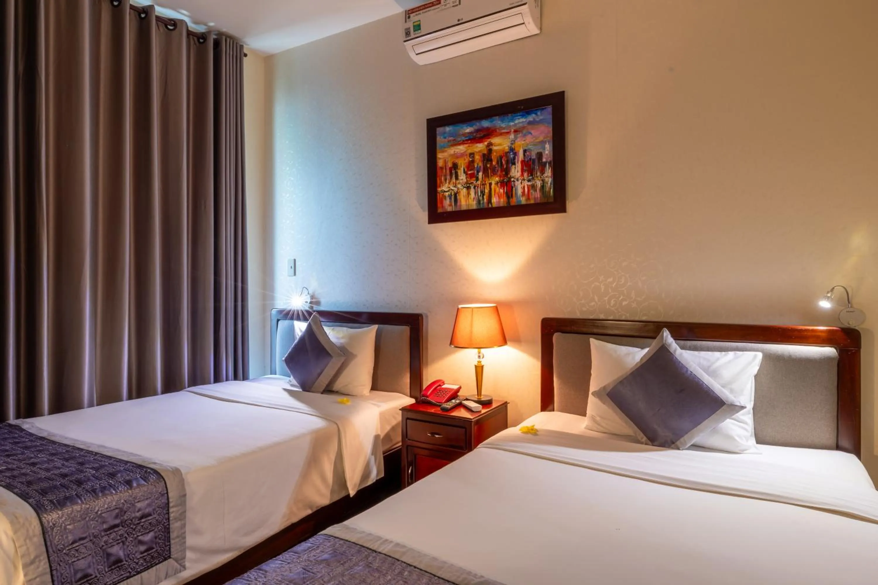 Bedroom, Bed in Baly Hotel Hue